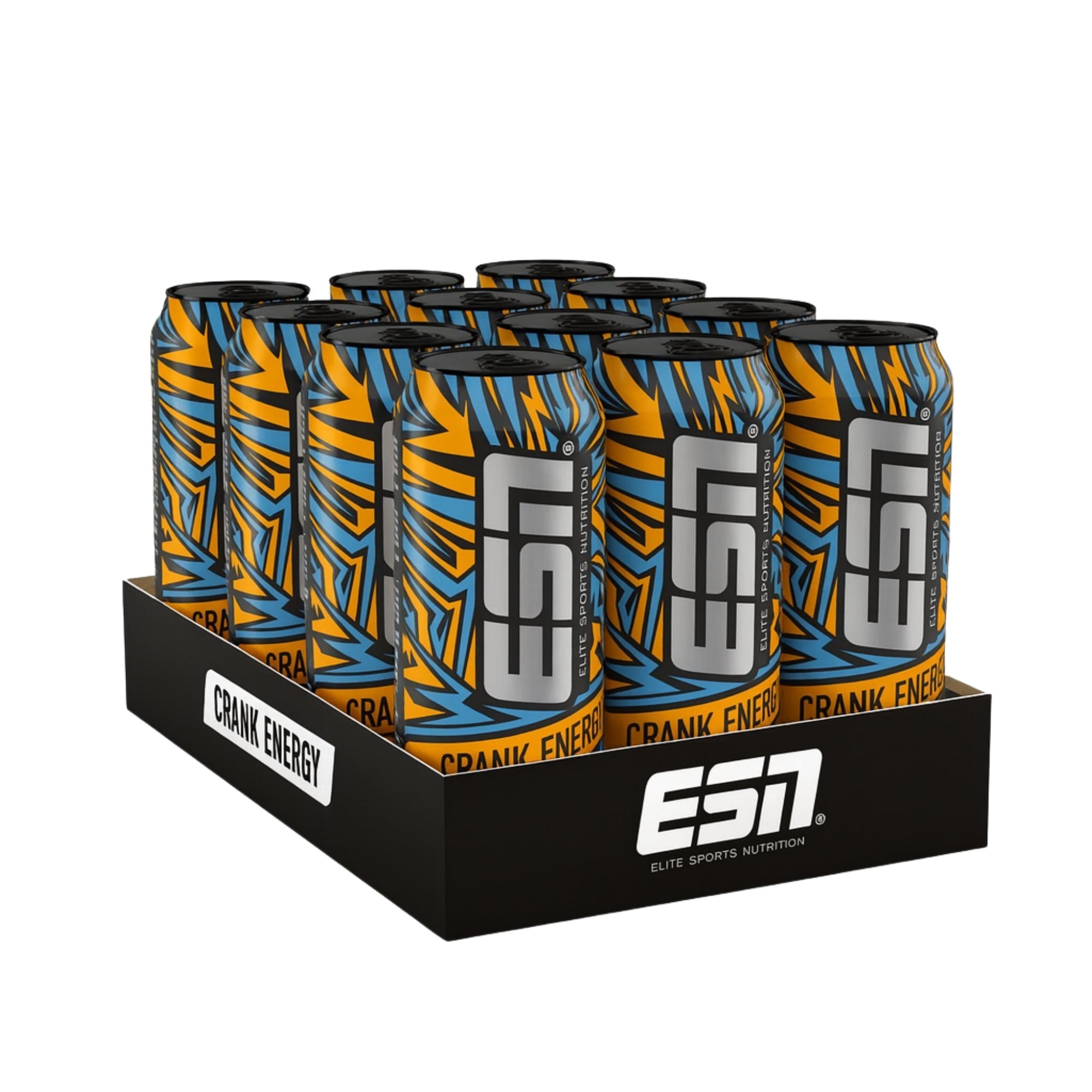 ESN Crank Energy Drink | 12 x 500 ml | ESN