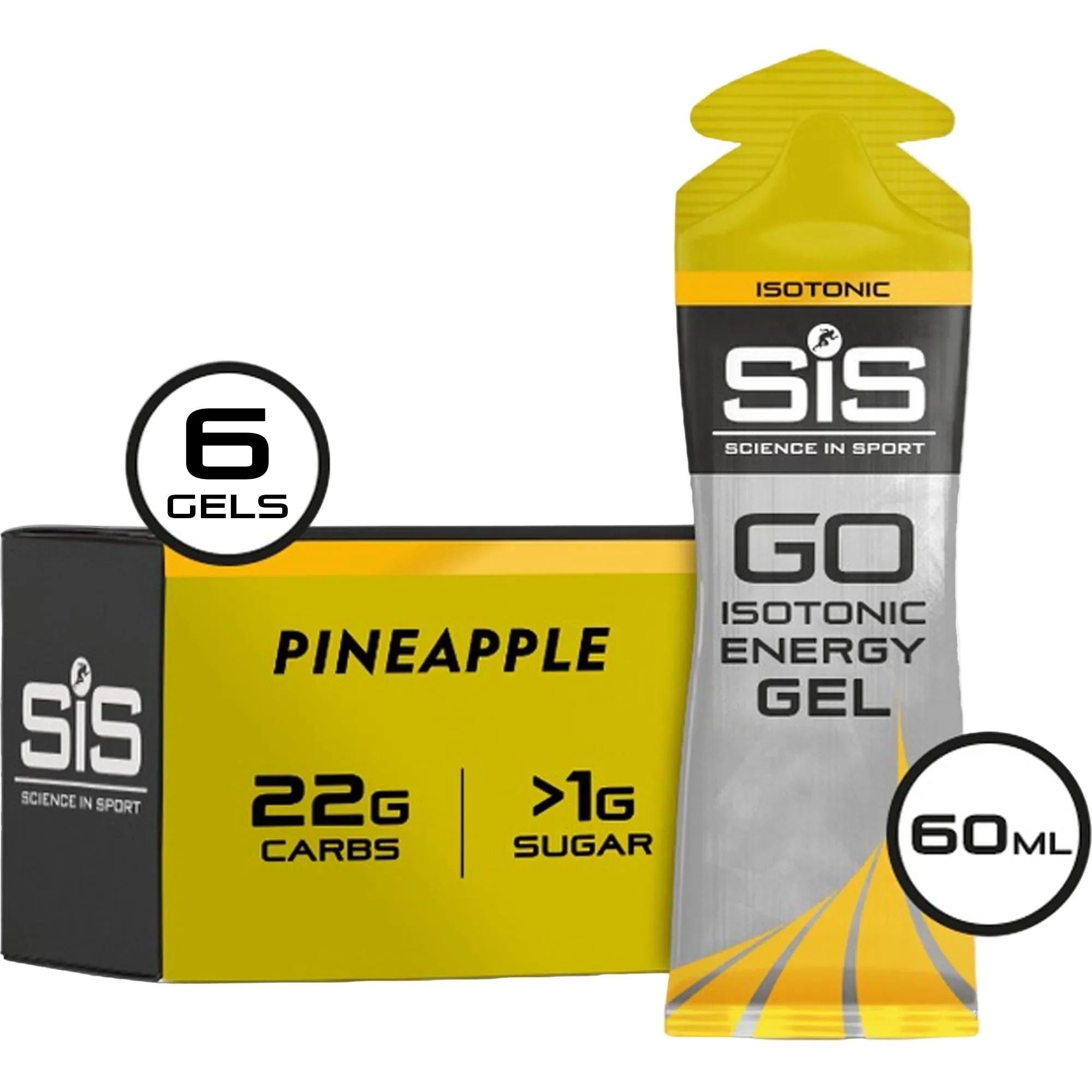 SiS Go Isotonic Energy Gel | Pineapple