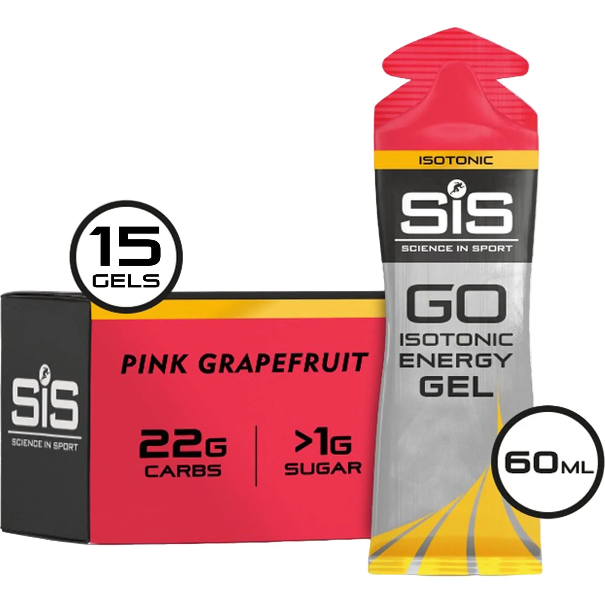 SiS Go Isotonic Energy Gel | Pink Grapefruit