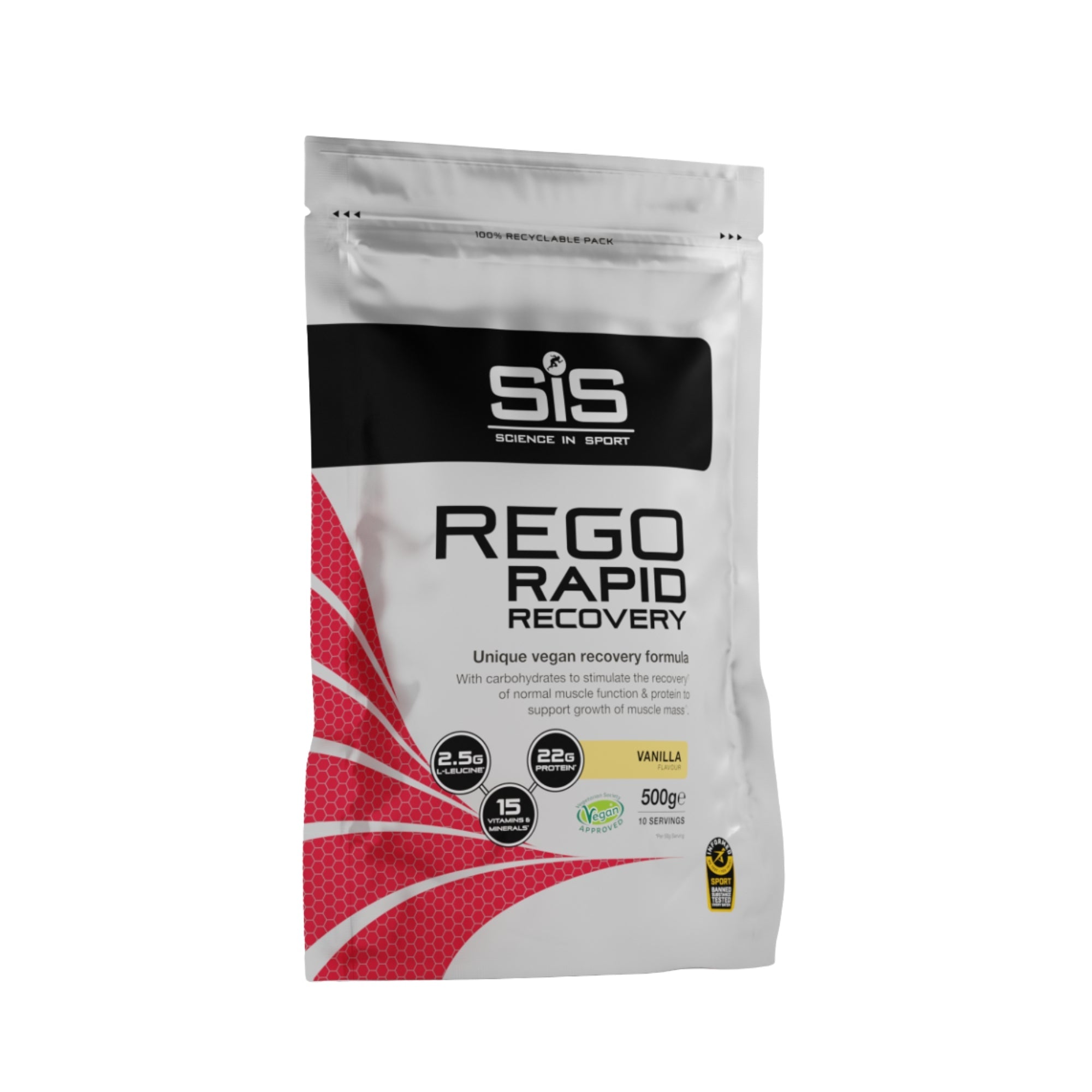 SiS REGO Rapid Recovery Drink Pulver | 20 g Protein - Vanille
