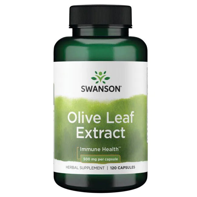 Swanson Olivenblatt-Extrakt 500 mg 20% Oleuropein – Kräuter-Nahrungsergänzungsmittel | kaufen in Deutschland und Österreich
