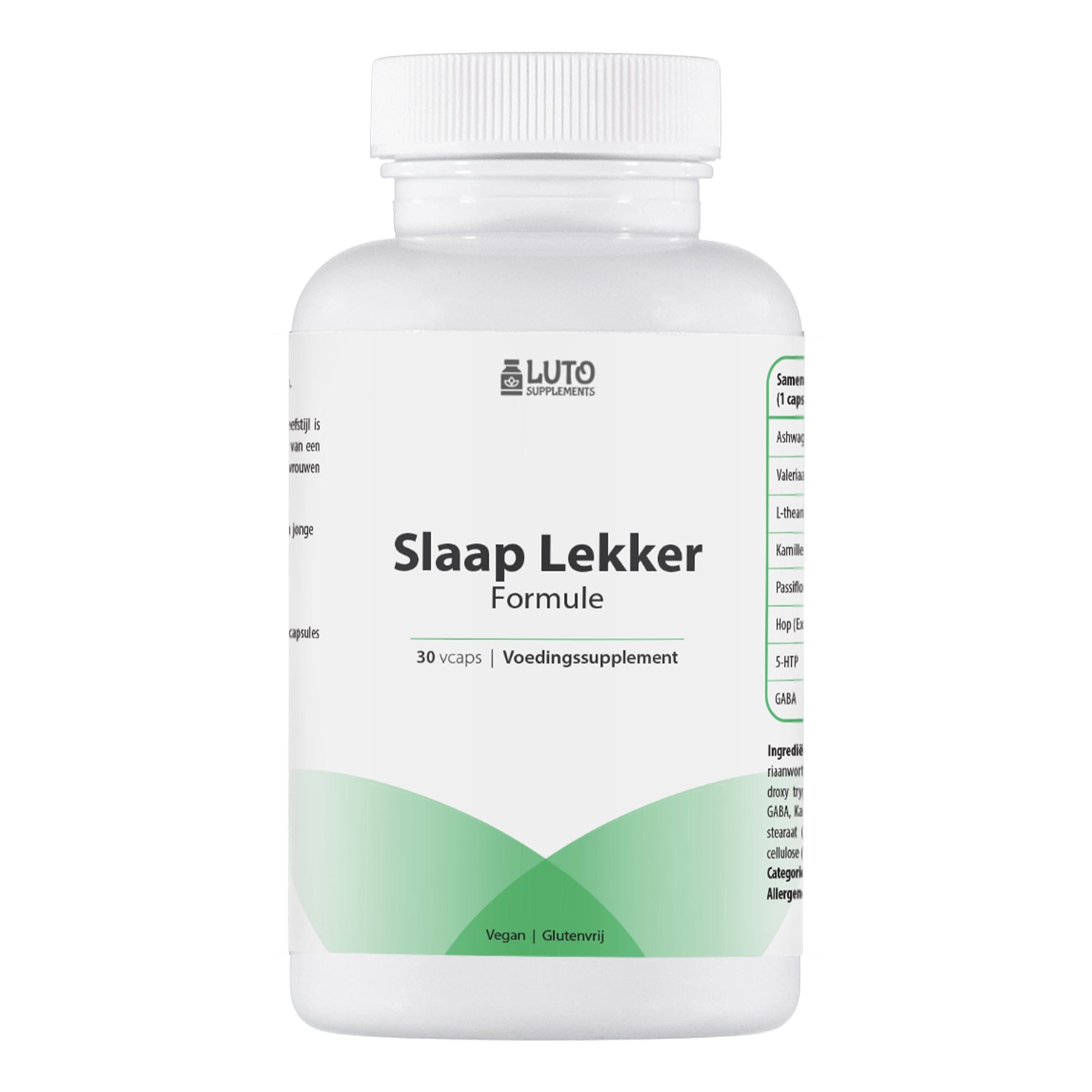 LUTO Supplements Slaap Lekker Formule met ashwagandha, valeriaan en L-theanine | kopen in Nederland en België