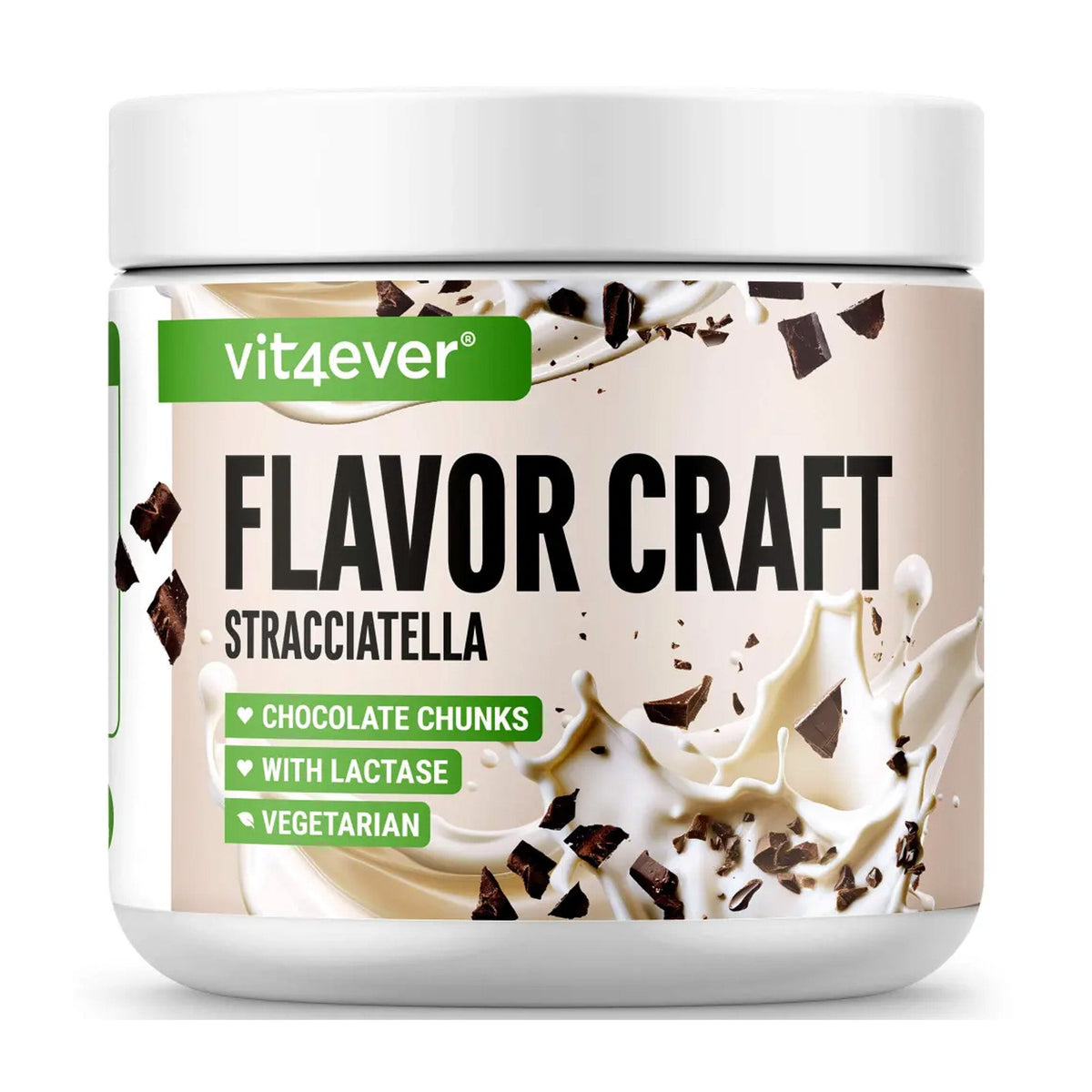 Vit4ever Flavor Craft Stracciatella Geschmackspulver 250 g
