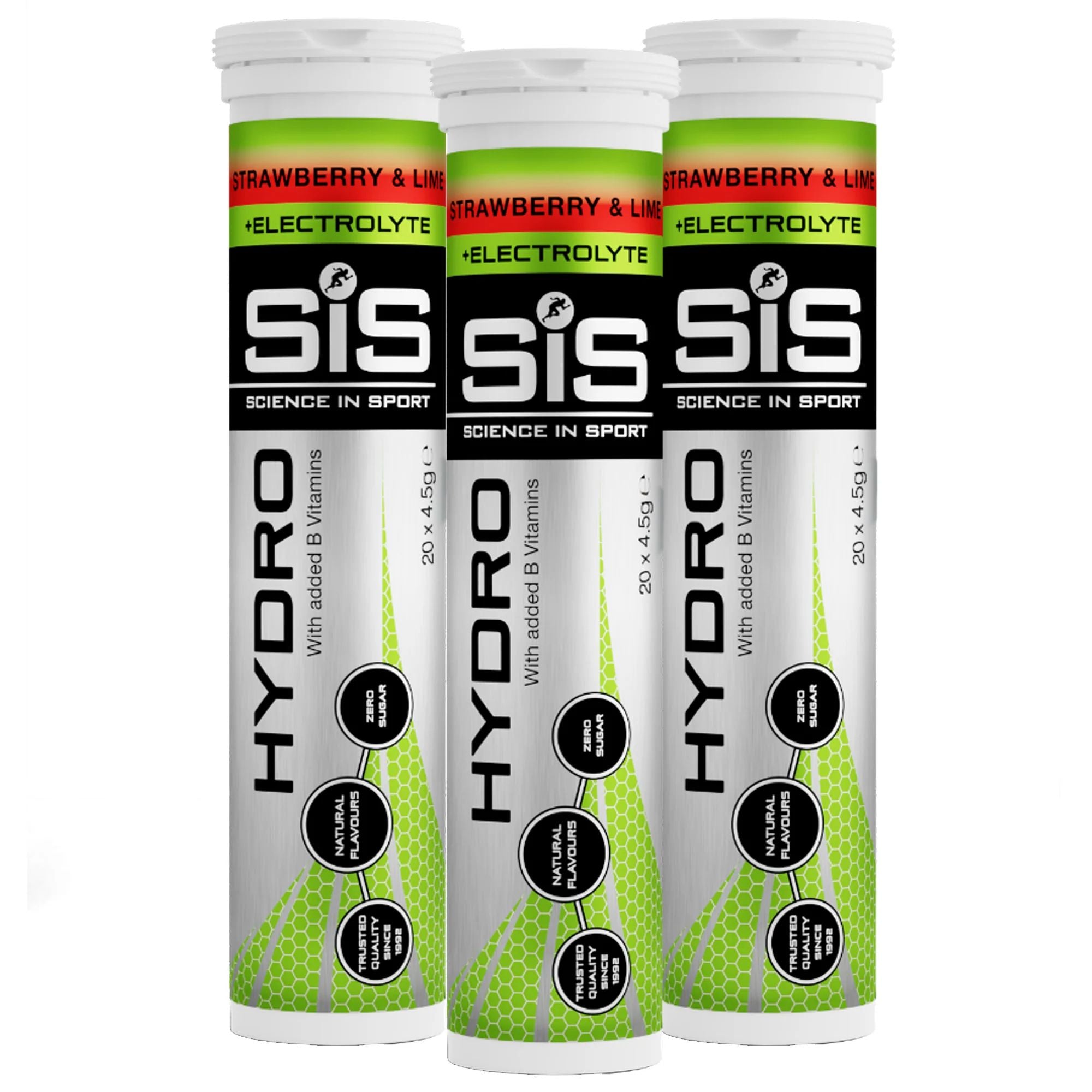 SiS Hydro Tablets | Elektrolyte | Strawberry & Lime