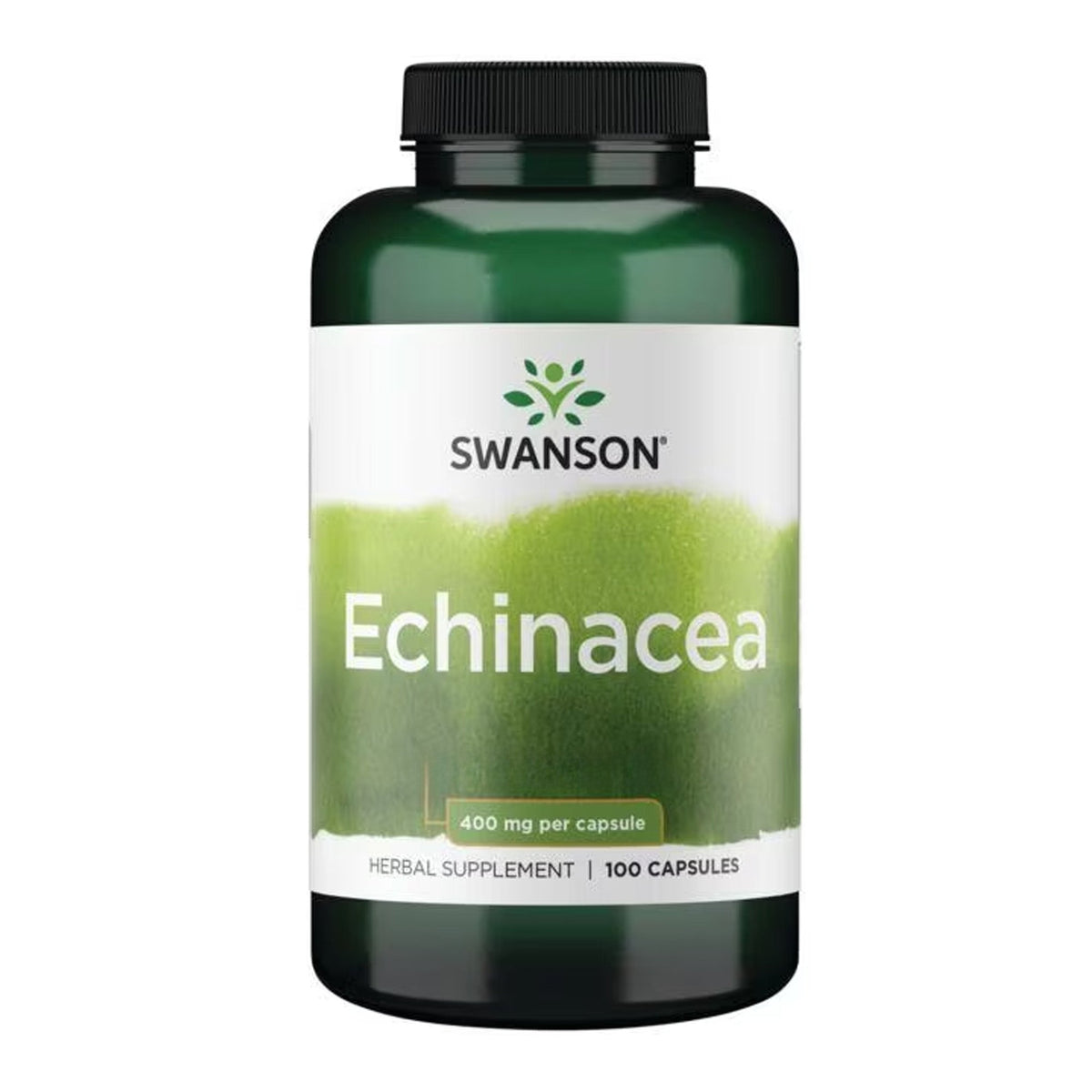 Swanson Echinacea (Echinacea purpurea) 400mg 100 Kapseln – Kräuter-Nahrungsergänzungsmittel | kaufen in Deutschland und Österreich