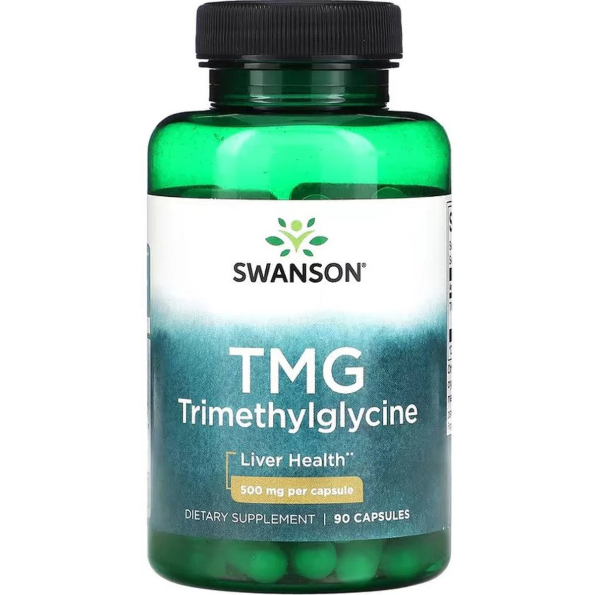 Swanson TMG (Trimethylglycin) 500 mg 90 Kapseln – Aminosäuren-Präparat | kaufen in Deutschland und Österreich