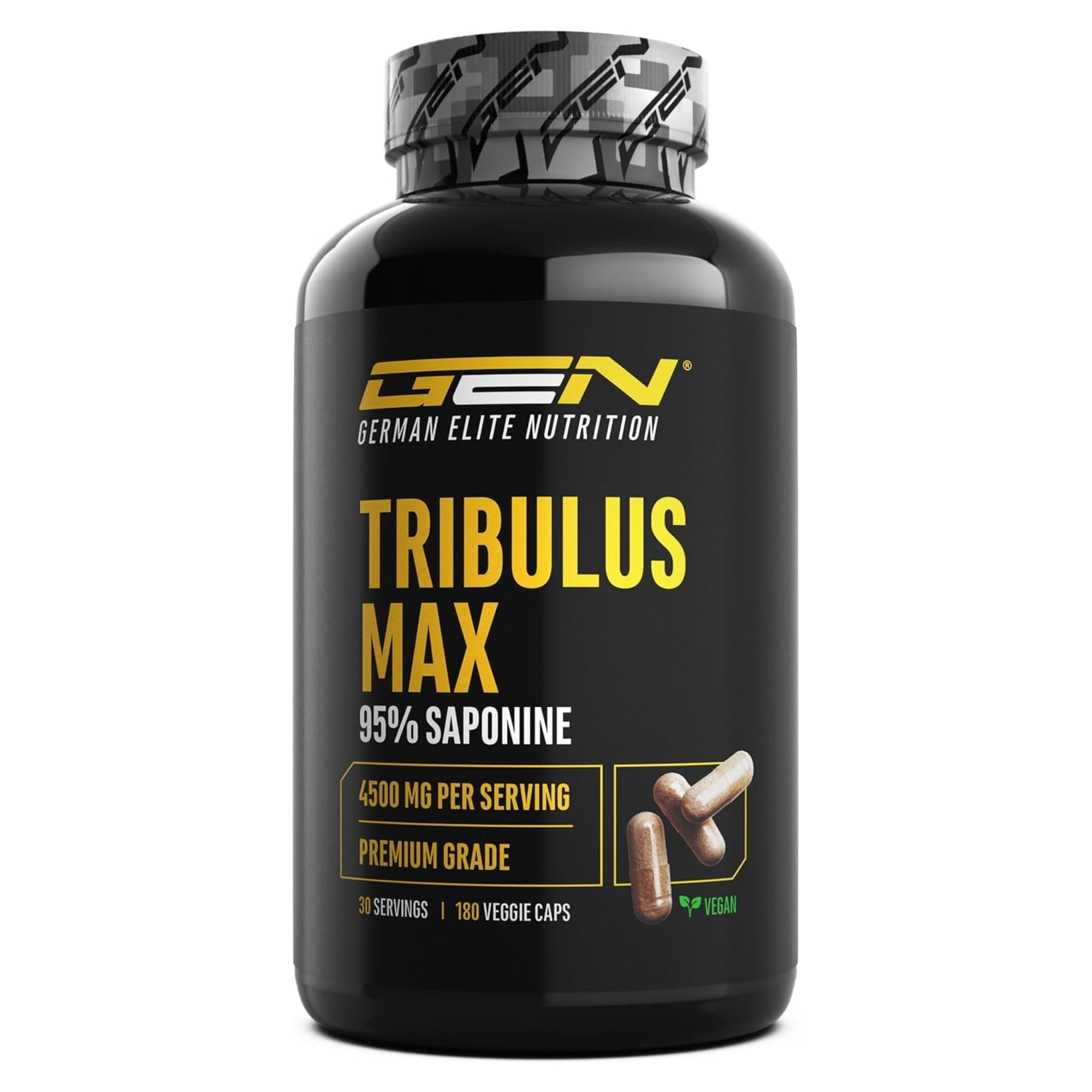 Tribulus Terrestris Max 4500mg | 180 Kapseln | German Elite Nutrition