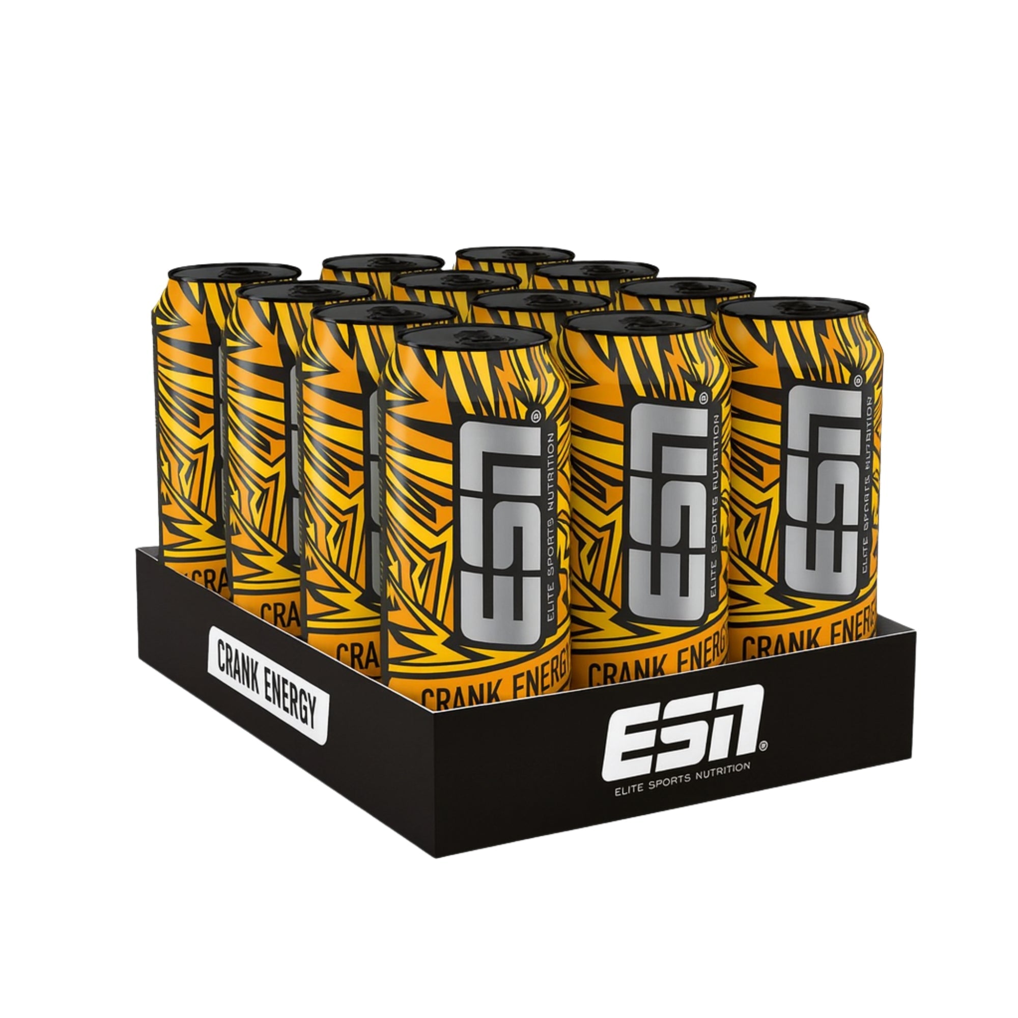 ESN Crank Energy Drink | 12 x 500 ml | ESN