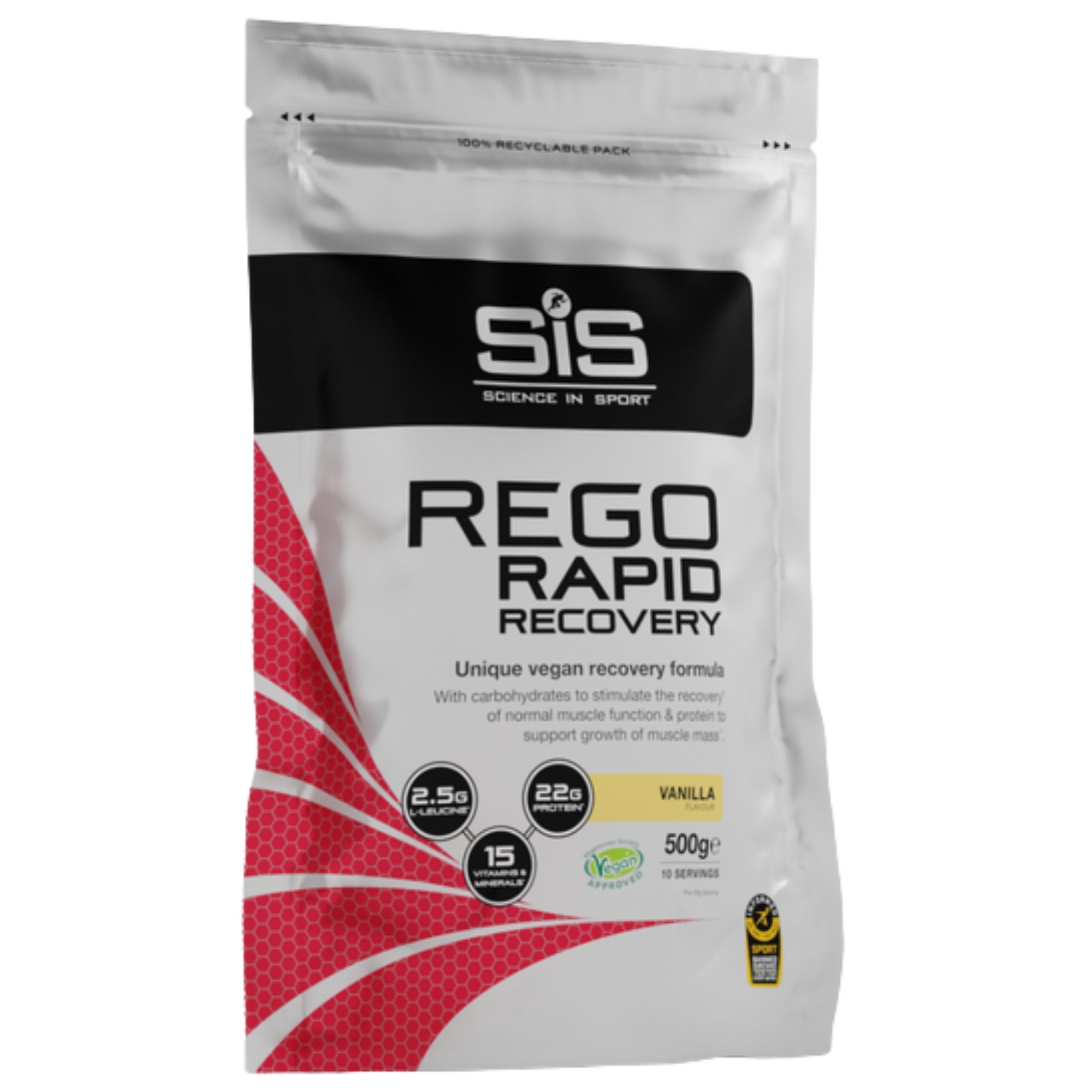 SiS REGO Rapid Recovery Drink Pulver | 20g Protein pro Portion | Vanille