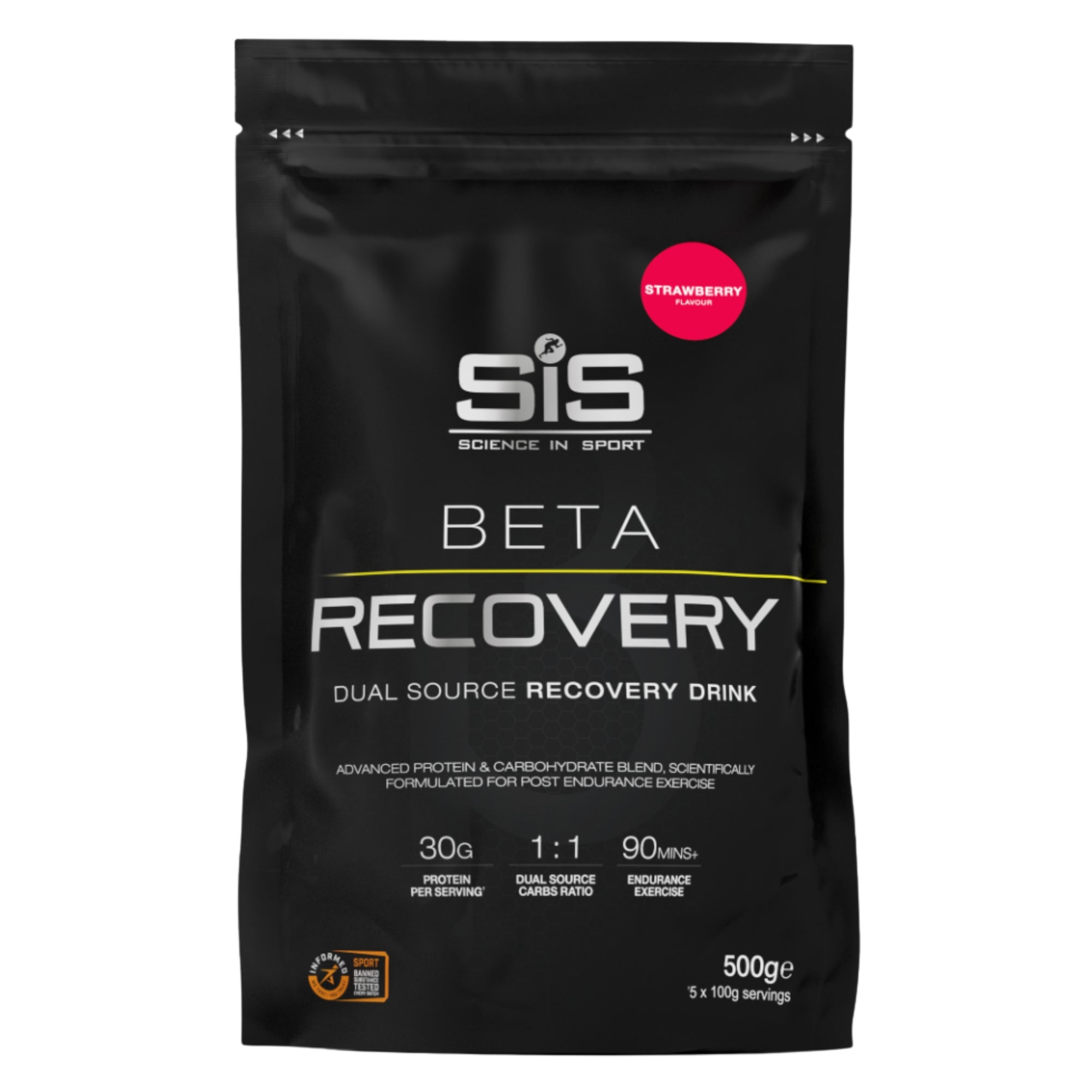 SiS BETA Recovery 1:1 Dual Source Carbs Ratio | Strawberry