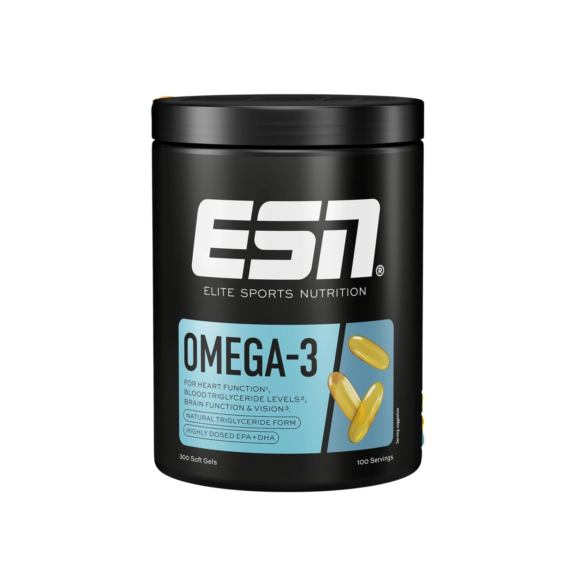 ESN Omega-3 | 60 oder 300 Kapseln | ESN