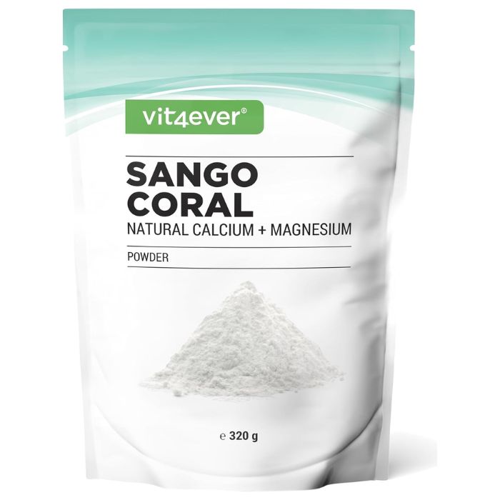 Vit4ever Sango Meereskoralle Pulver 320g - Calcium und Magnesium