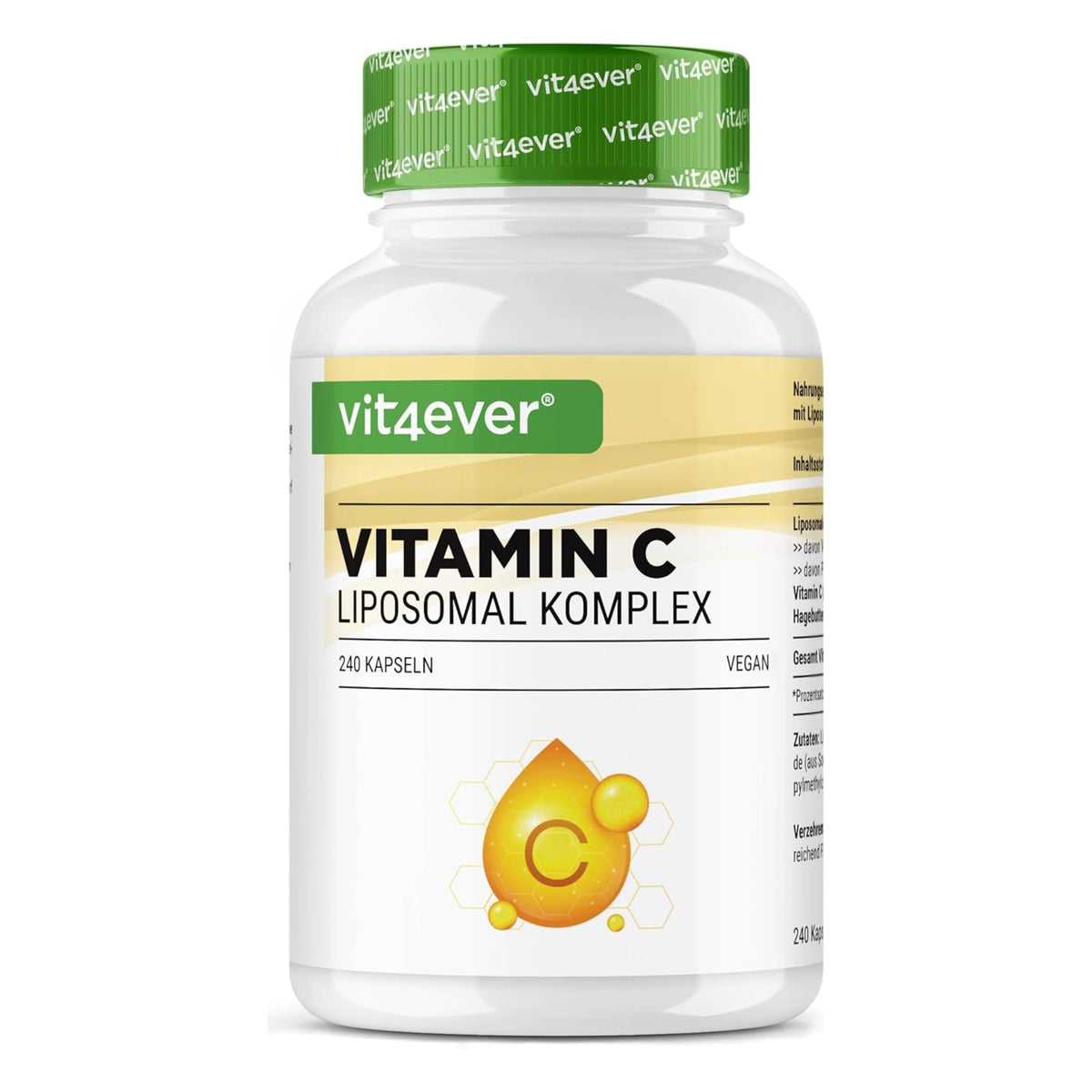 Vit4ever Liposomales Vitamin C - 240 Kapseln
