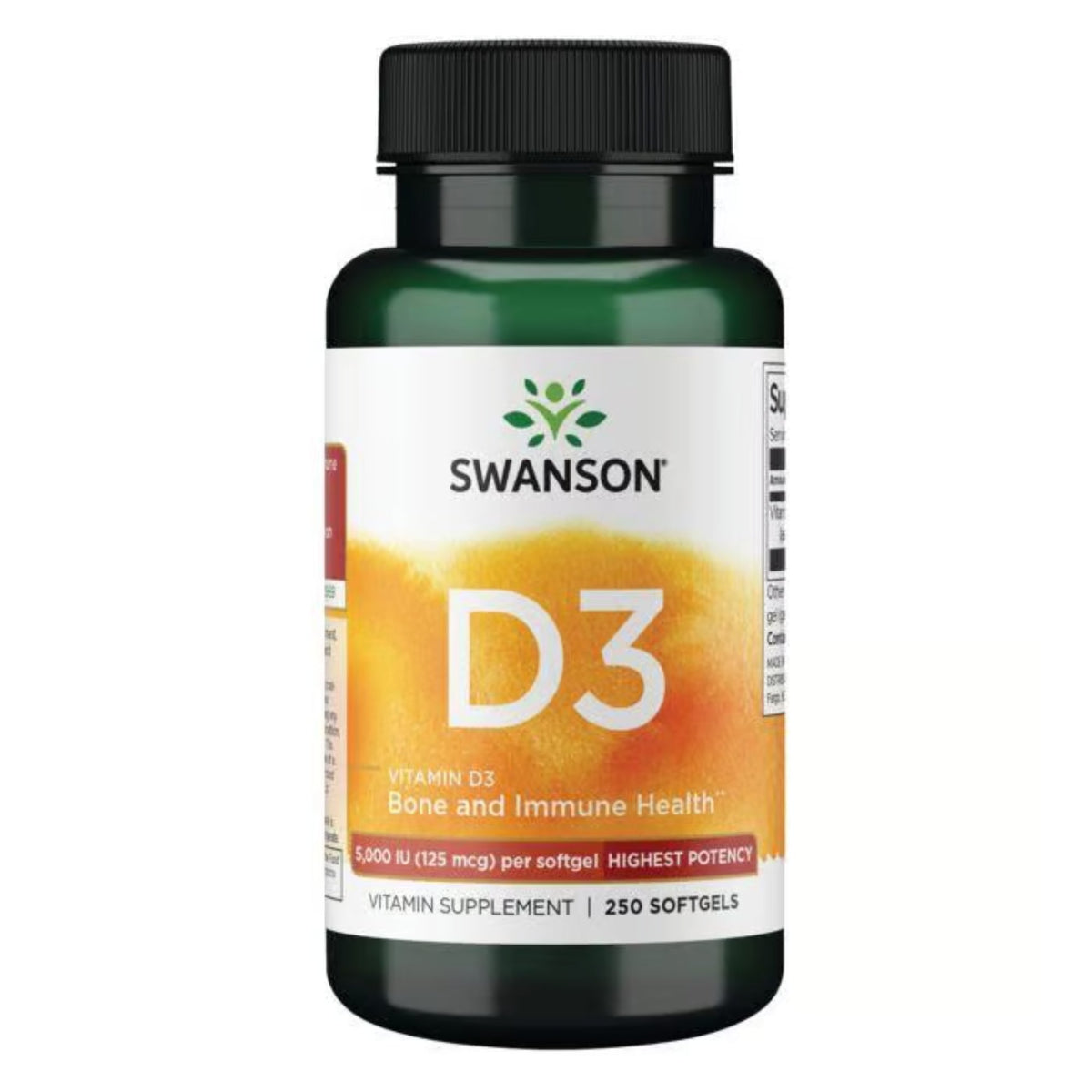 Vitamin D3 5000 IU Swanson – Nahrungsergänzungsmittel | kaufen in Deutschland und Österreich