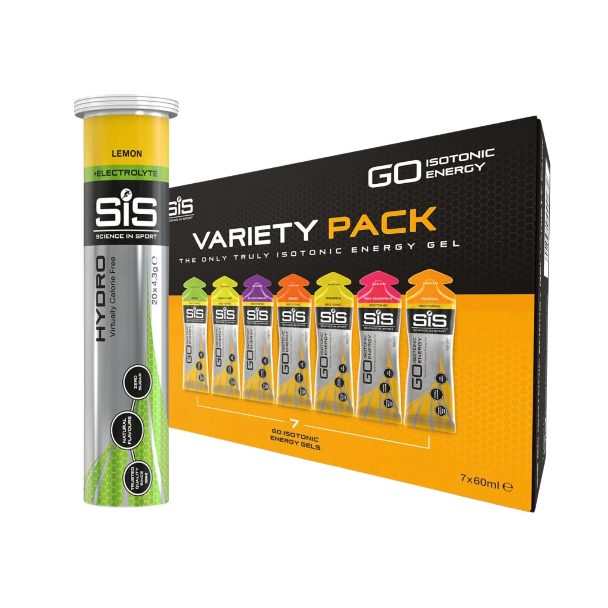 SiS Vorteilspaket | Variety Pack + Hydro Lemon