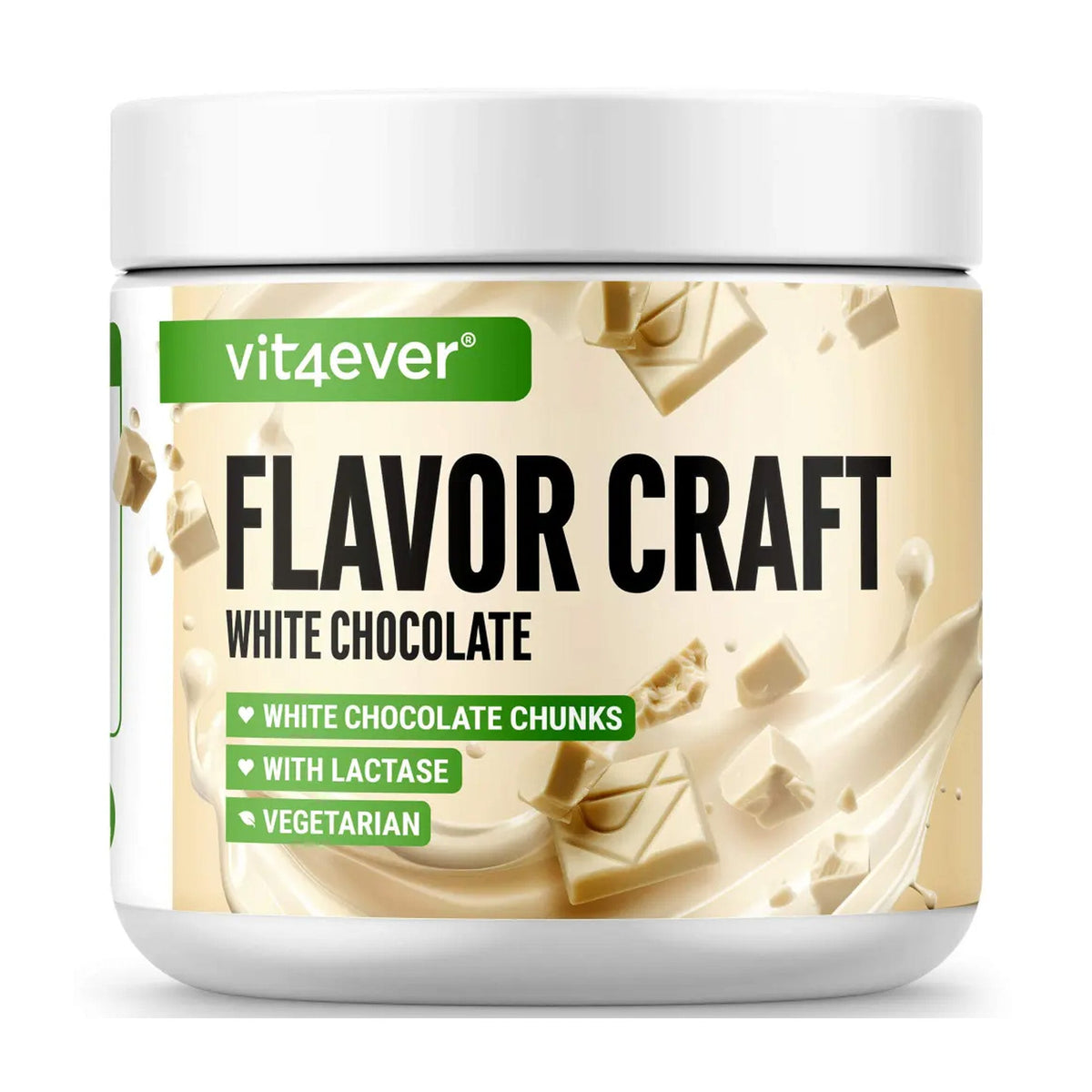 Vit4ever Flavor Craft Weiße Schokolade Geschmackspulver 250 g