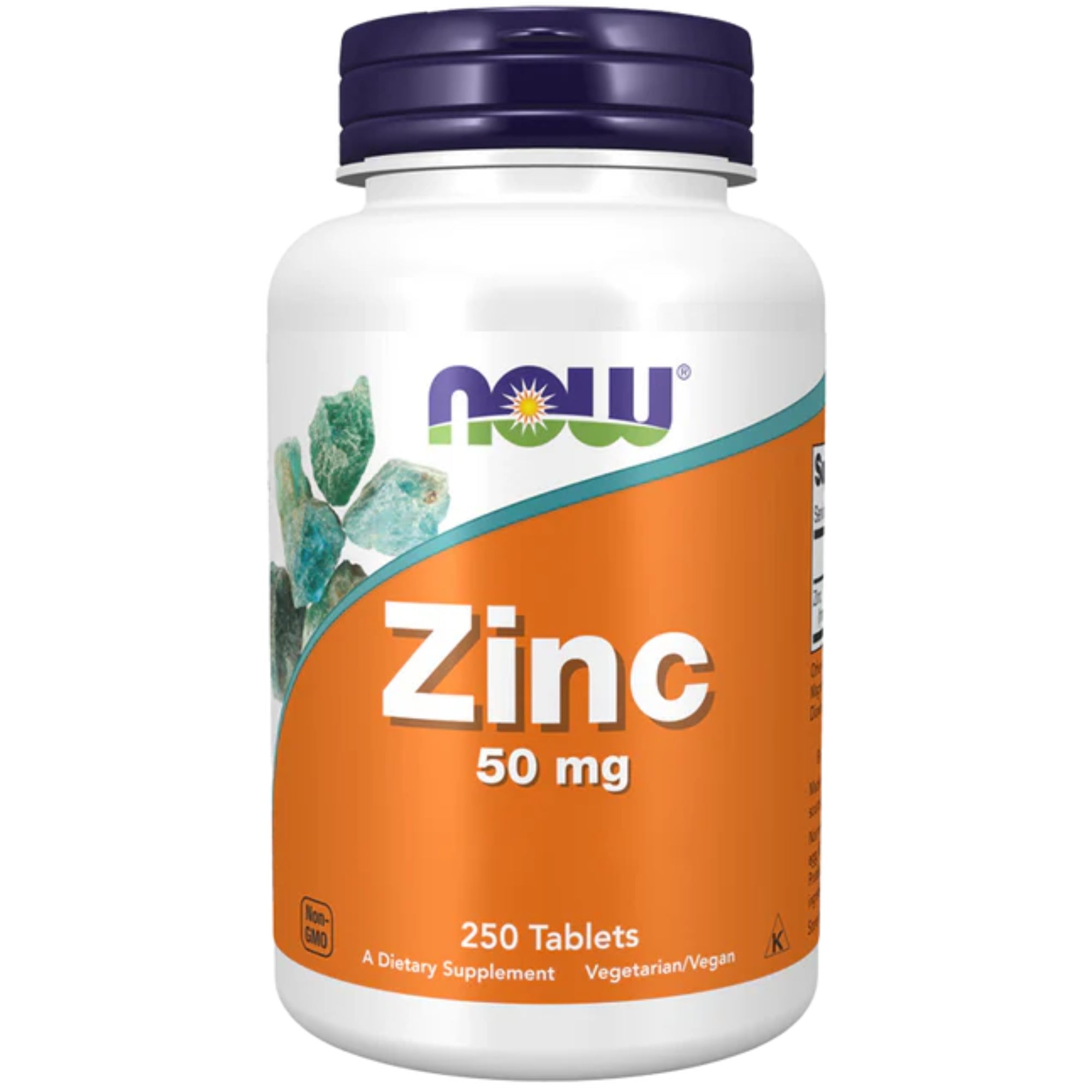 Zinkgluconat 50 mg | 250 Tabletten | NOW Foods