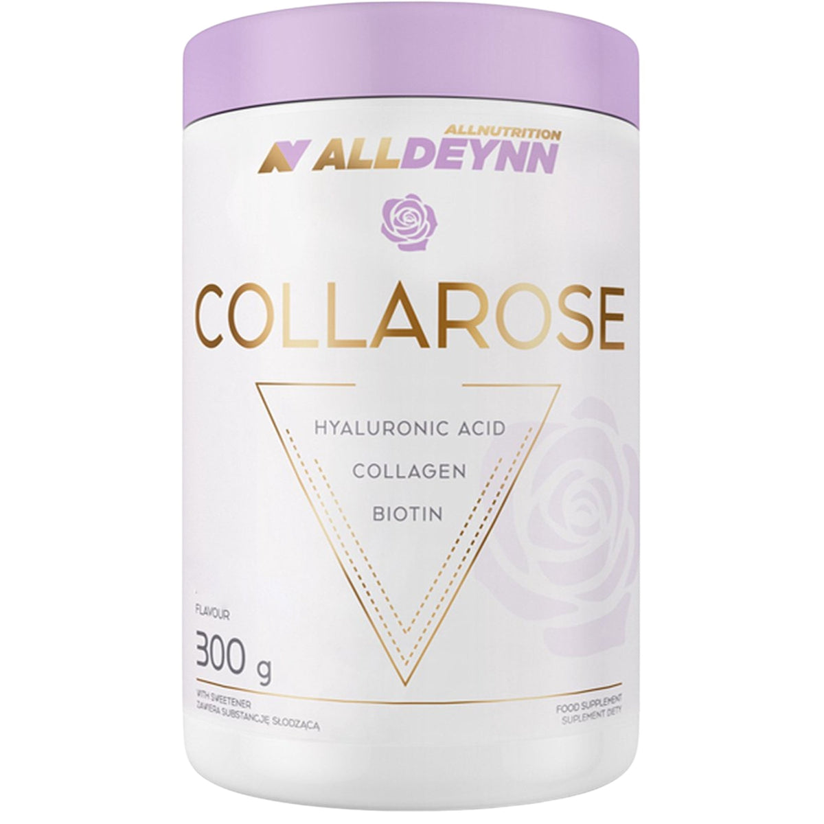 AllDeynn Collarose Rinderkollagen Neutral Pulver 300 g von Allnutrition – Produktbild