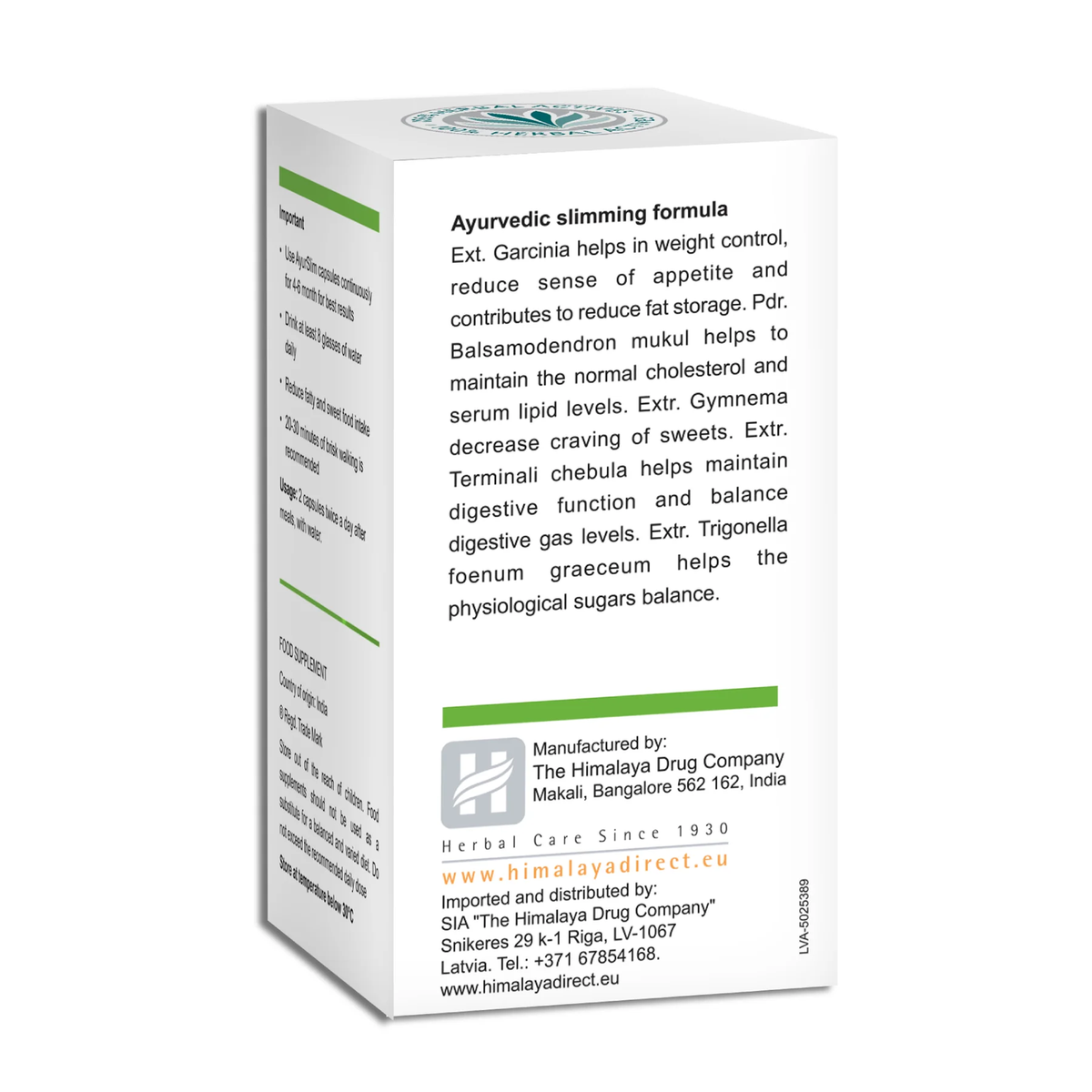 AyurSlim | 60 Kapseln | Himalaya