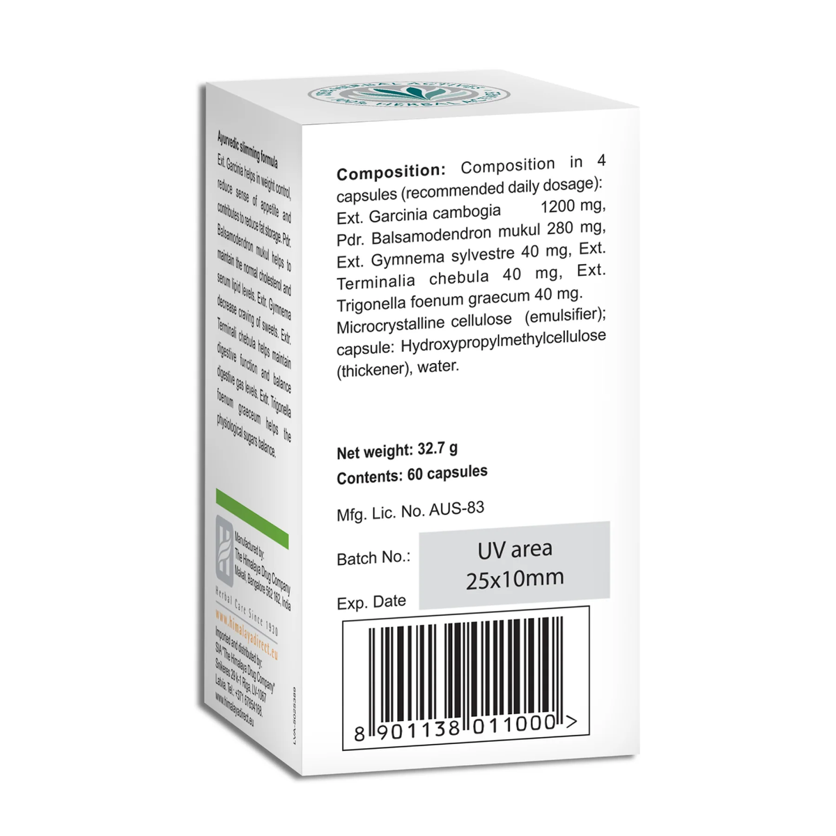 AyurSlim | 60 Kapseln | Himalaya