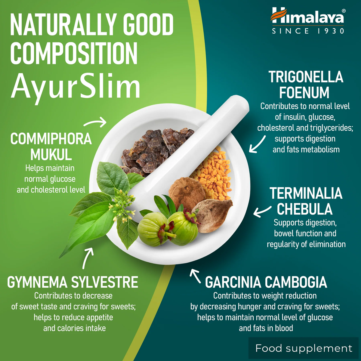 AyurSlim | 60 Kapseln | Himalaya