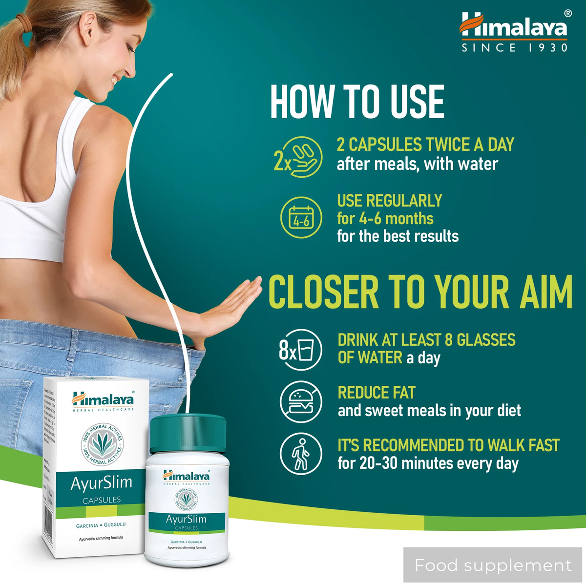 AyurSlim | 60 Kapseln | Himalaya