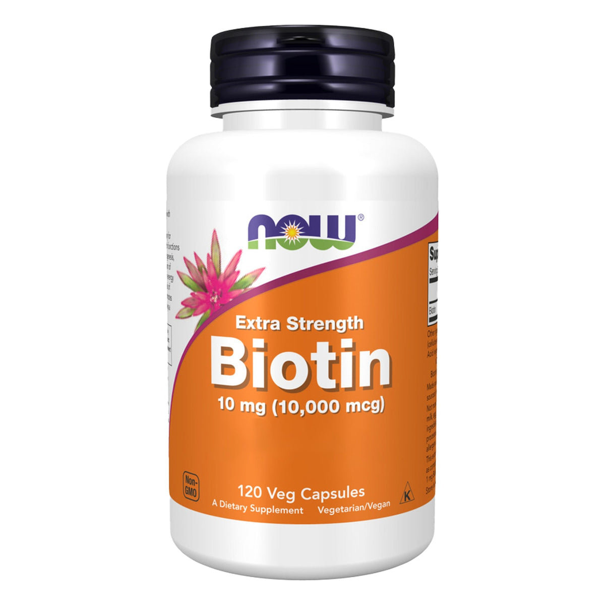 Biotin 10 mg | 120 Kapseln | NOW Foods