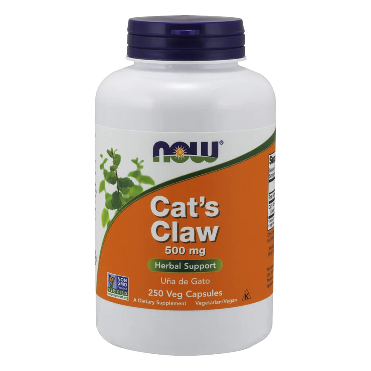 Cat's Claw Katzenkralle 500mg | 250 Kapseln | NOW Foods