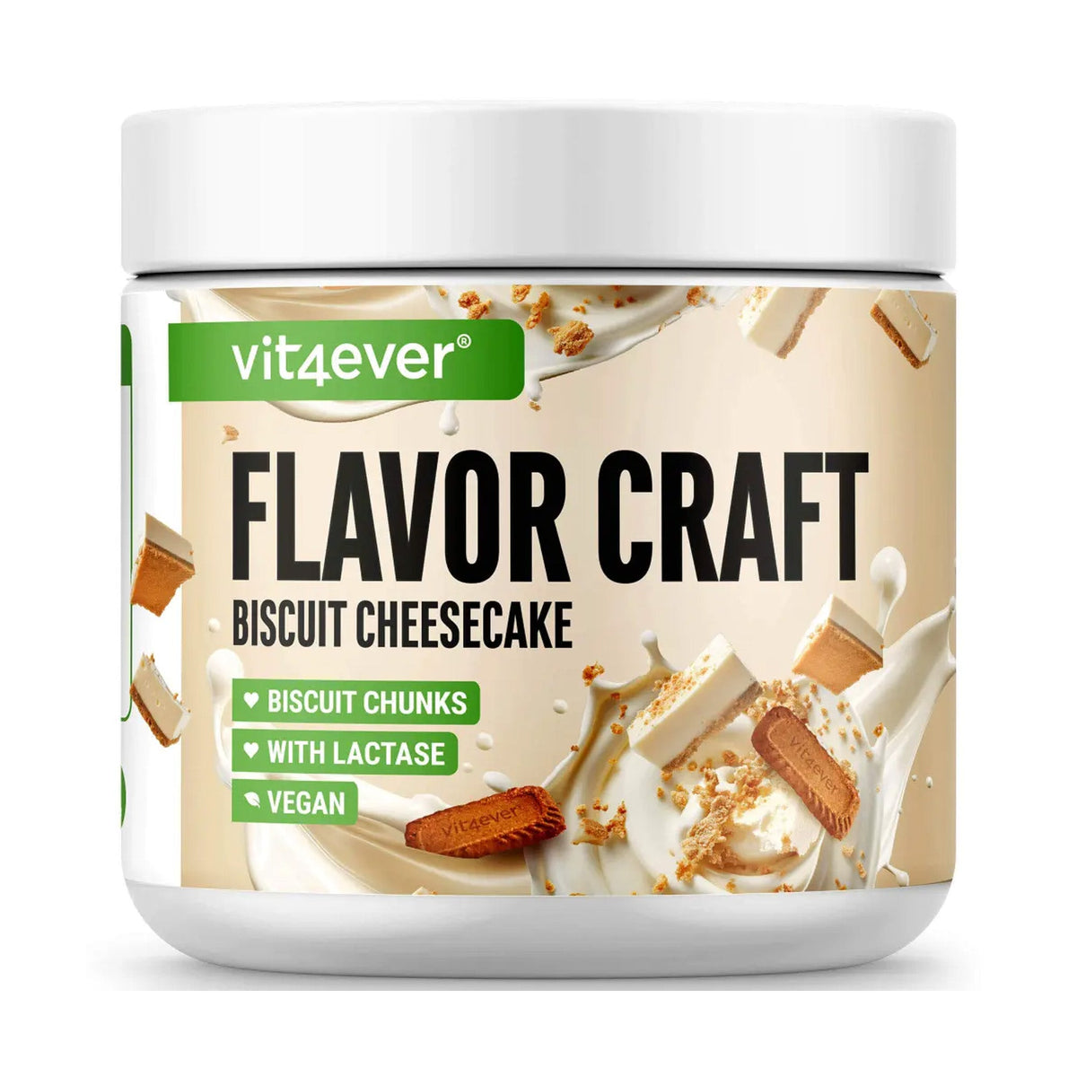 Vit4ever Flavor Craft Biscuit Cheesecake Geschmackspulver 250g