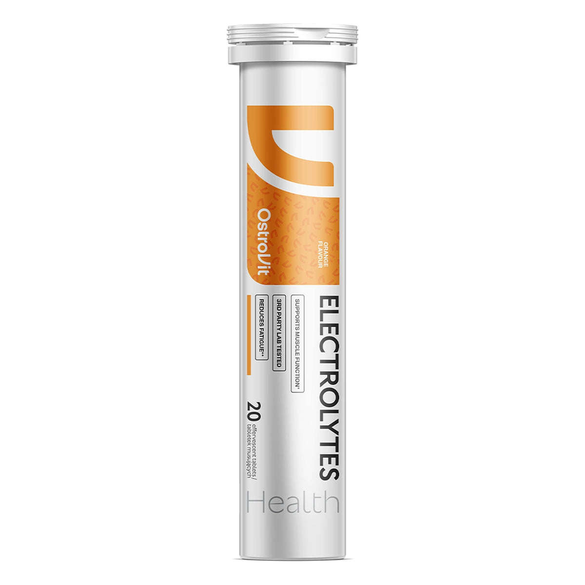 Electrolyte Effervescent Tabs Orange | 20 Brausetabletten | OstroVit