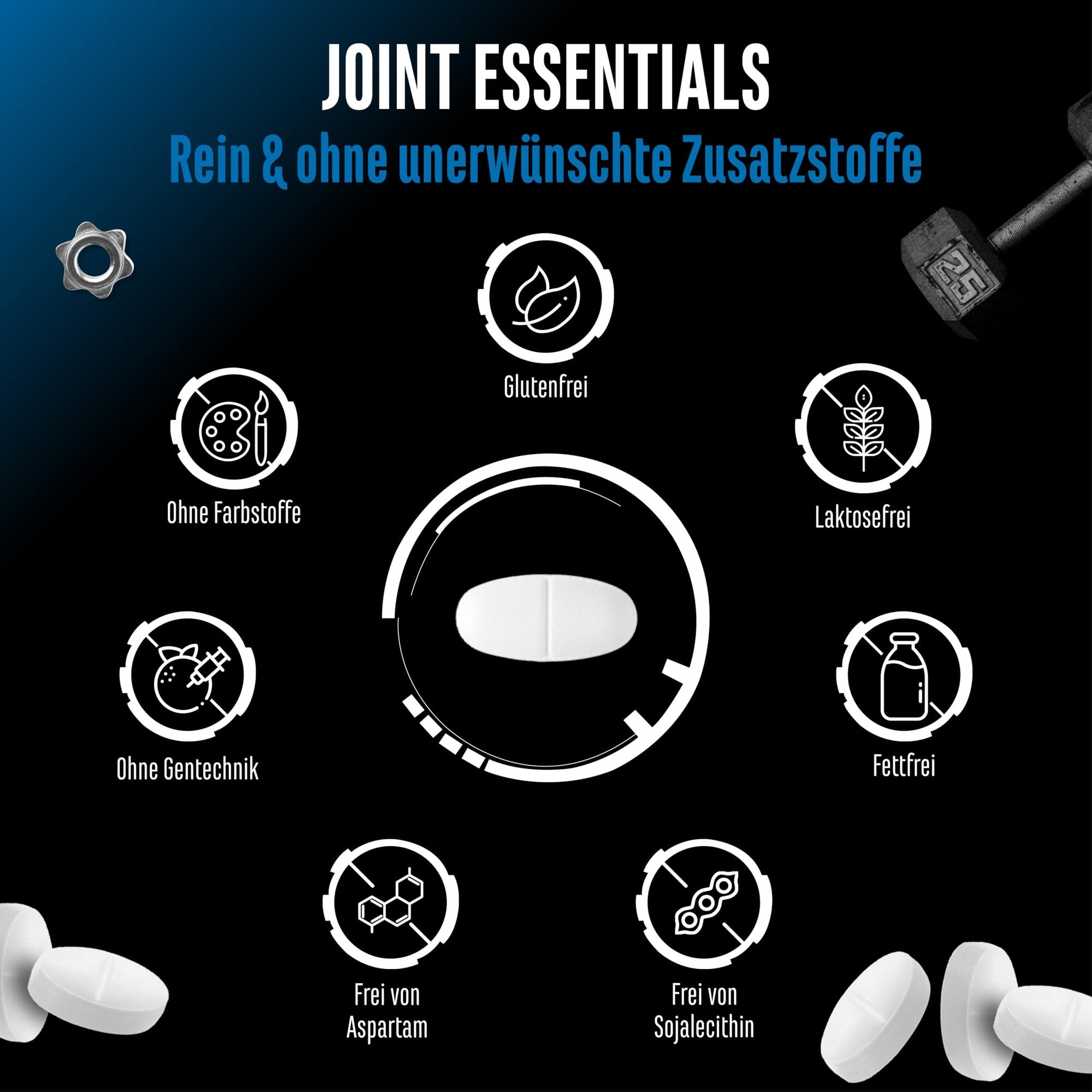 Joint Essentials 180 Tabletten - vegan & laborgeprüft