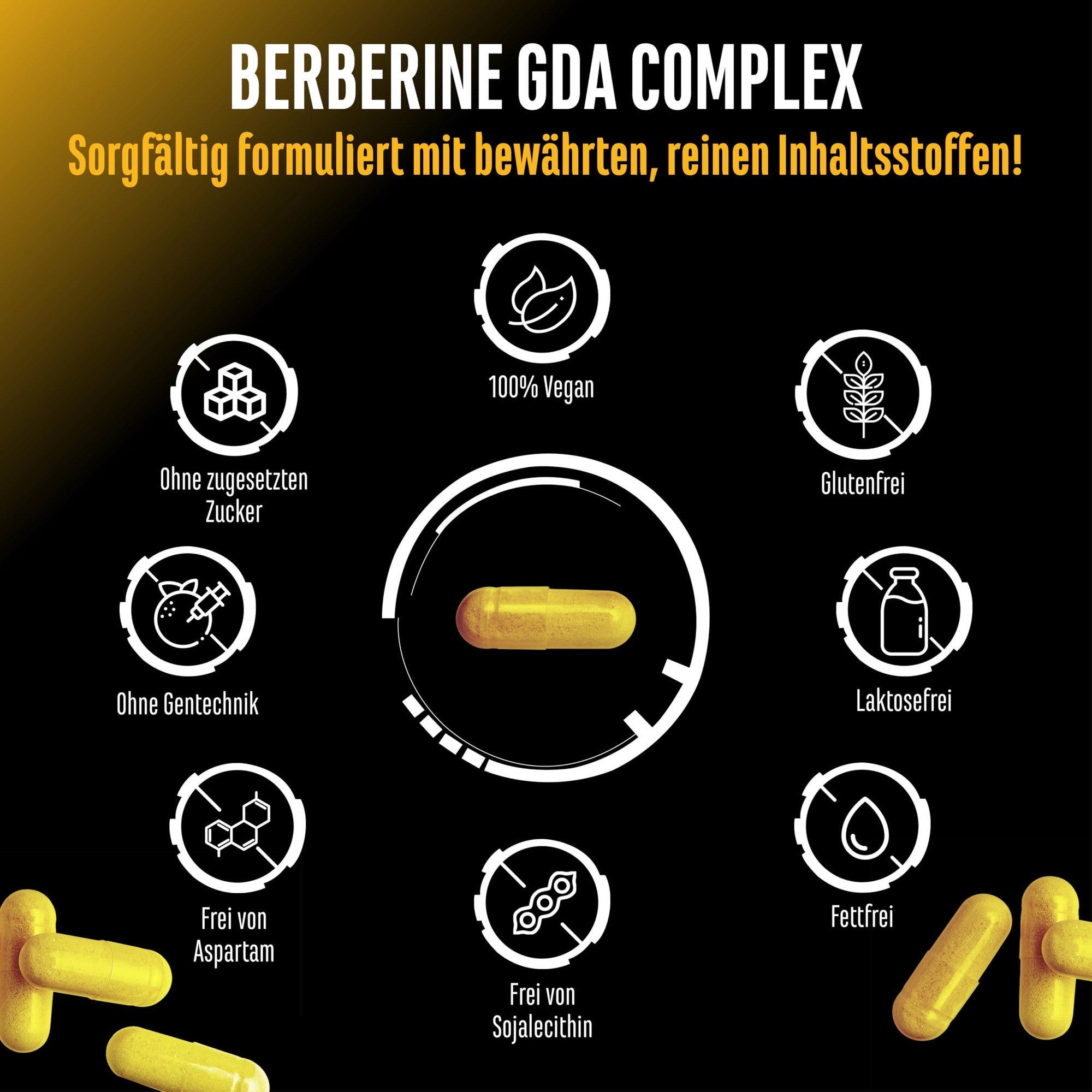 Berberin Complex 120 Kapseln - vegan & laborgeprüft