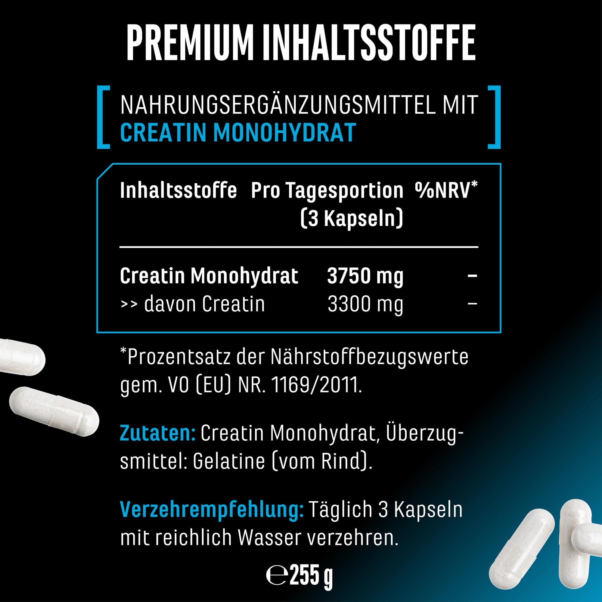 Creatin Ultra Caps Kapseln – Anwendung