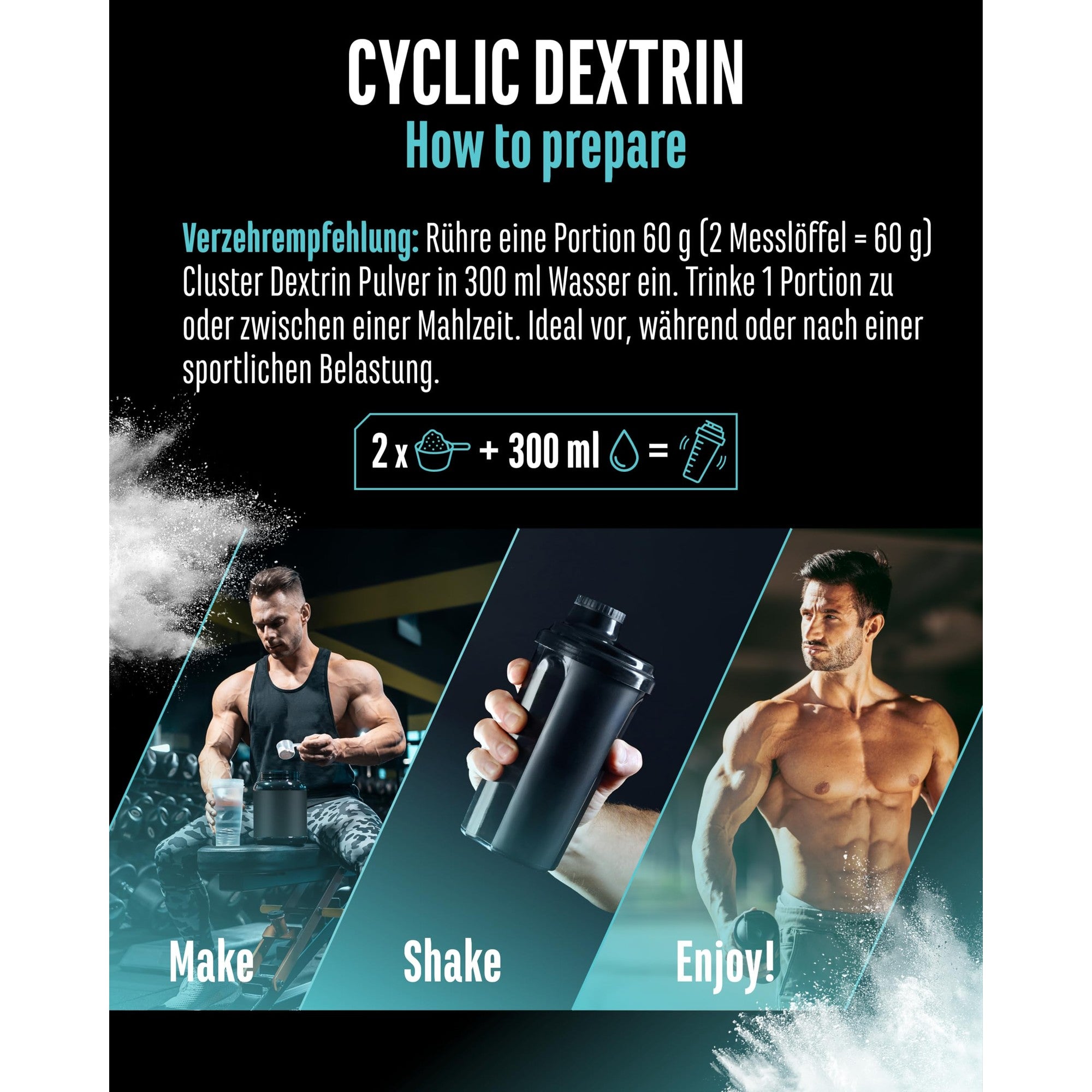 Cyclic Dextrin 1000g - Produktdetails
