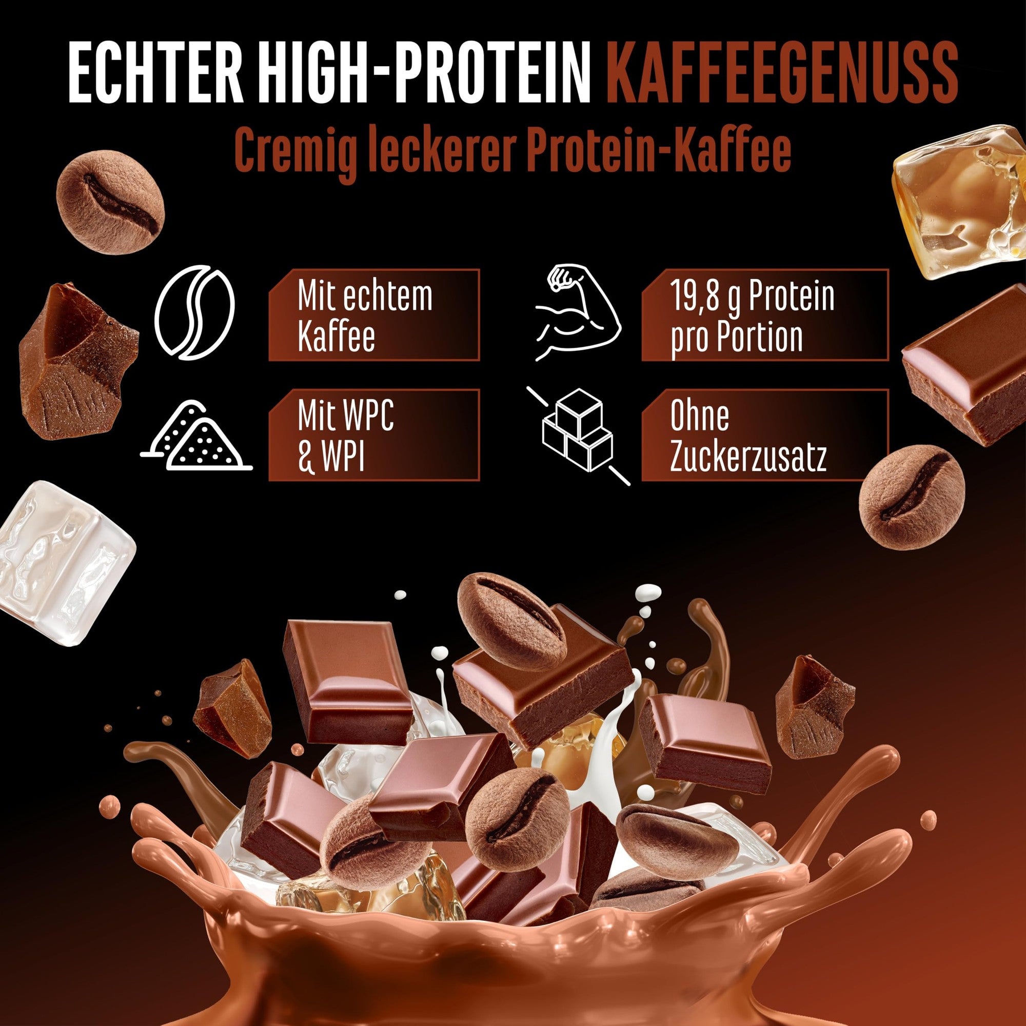 Wheypresso Protein Coffee 908g - Übersicht