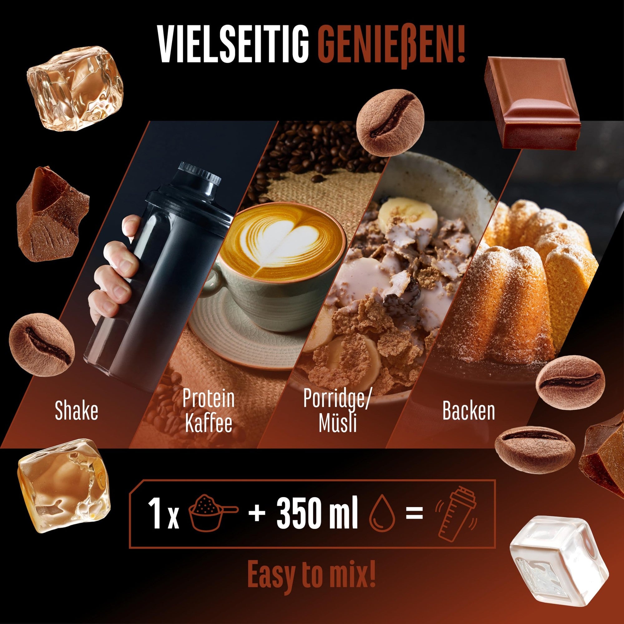 Wheypresso Protein Coffee 908g - Anwendung