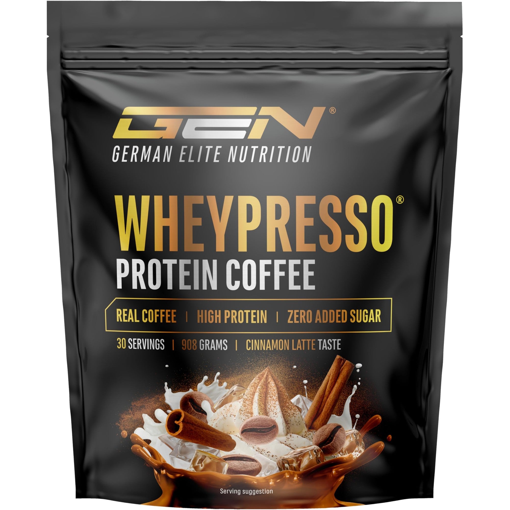 Wheypresso Protein Coffee 908g - vegan & laborgeprüft