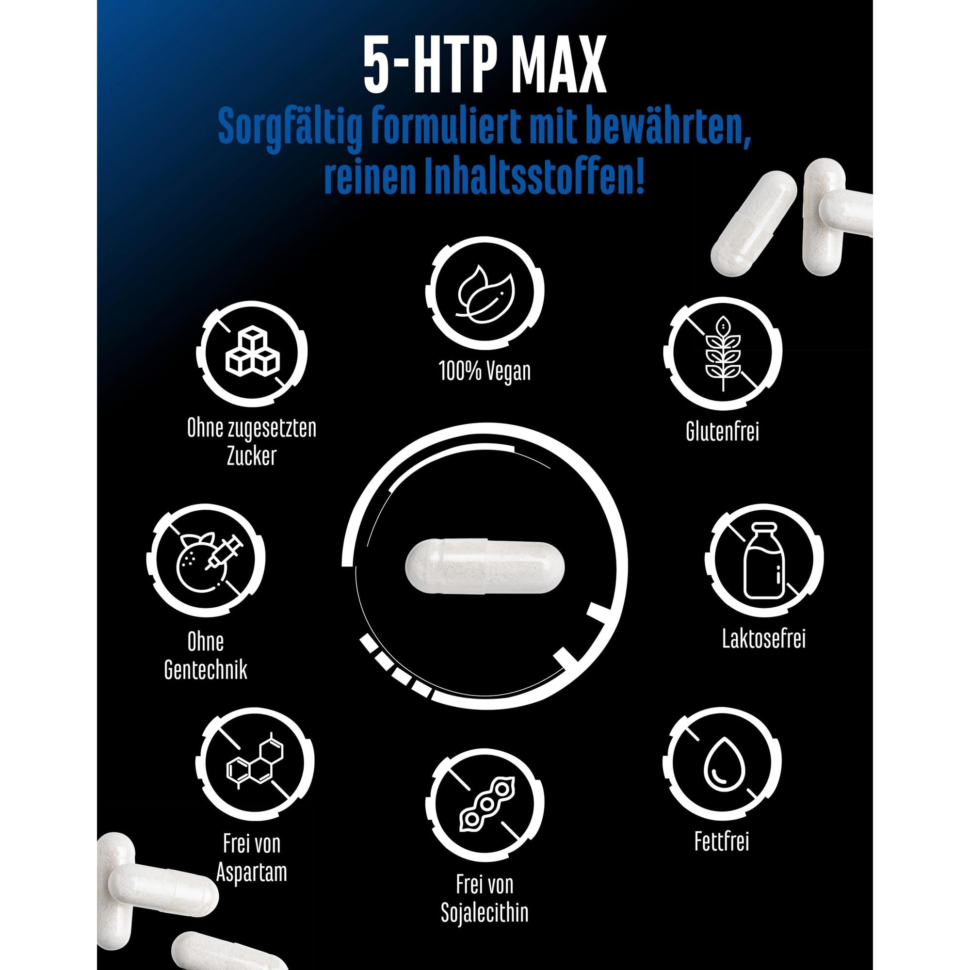 5-HTP MAX 200mg 120 Kapseln – Wirkstoffe & Dosierung