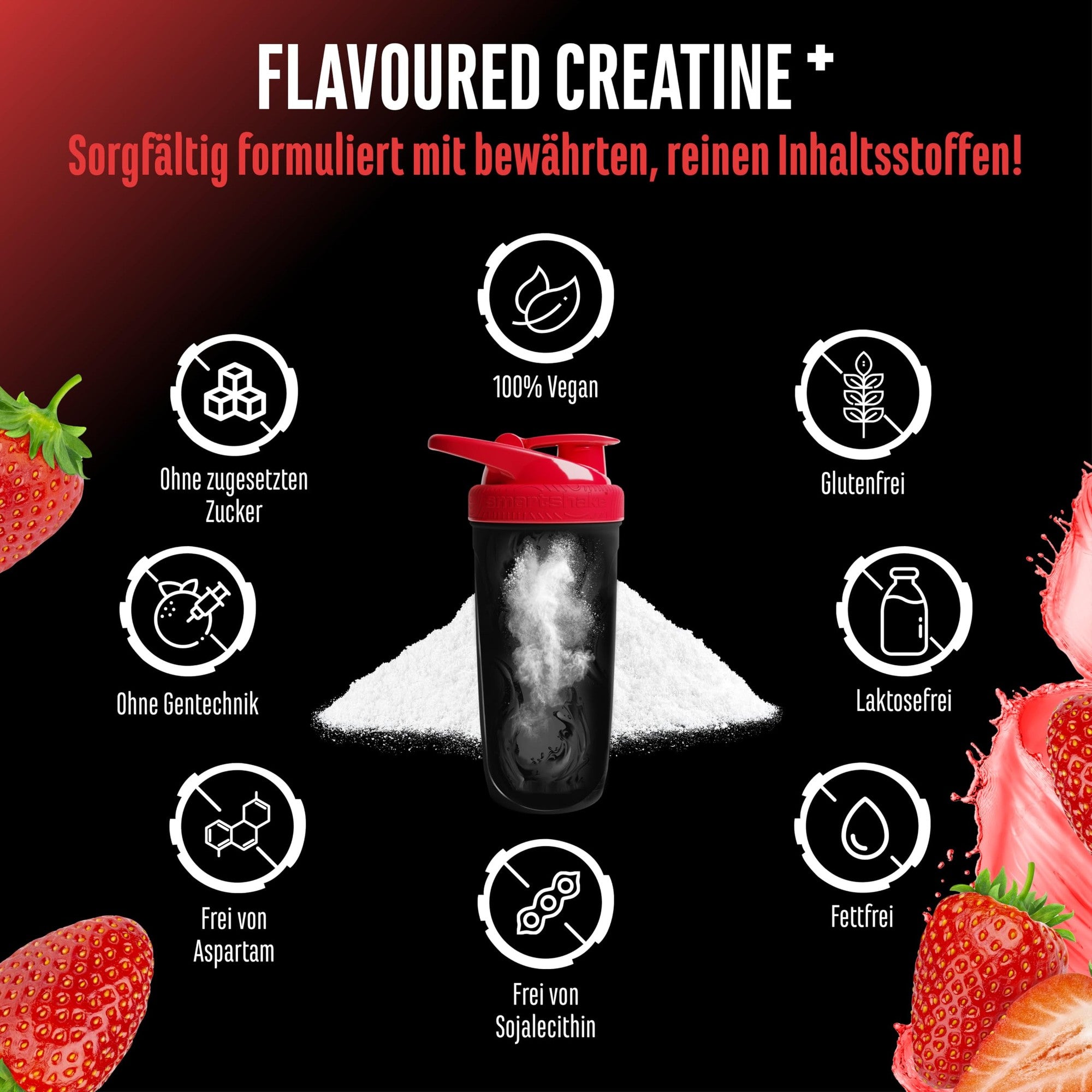Flavoured Creatine+ 550g – Wirkstoffe & Dosierung