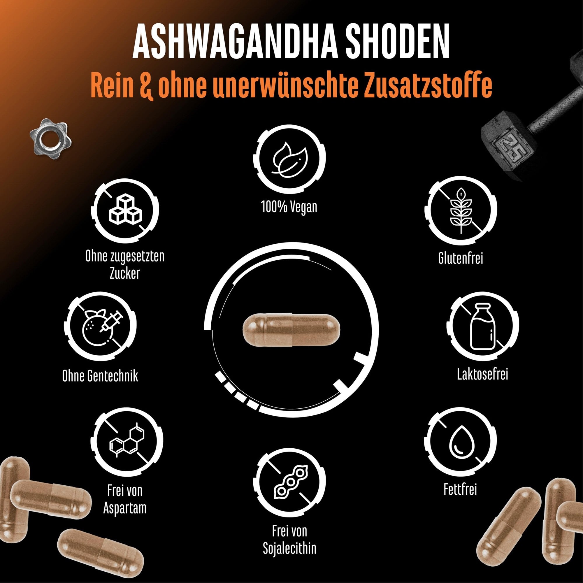 Ashwagandha Shoden 35% 60 Kapseln – Wirkstoffe & Dosierung
