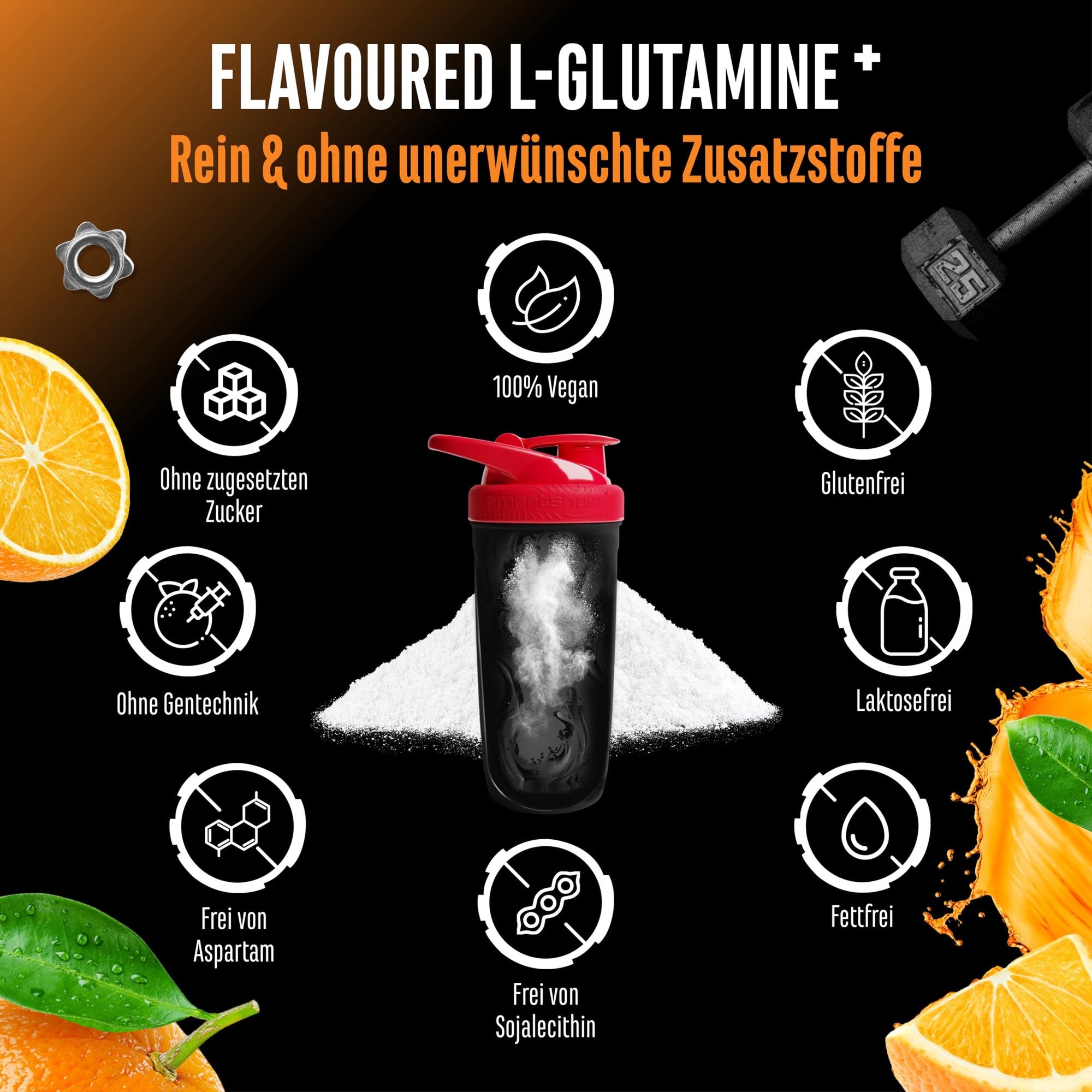 L-Glutamine Pulver 750g – Wirkstoffe & Dosierung