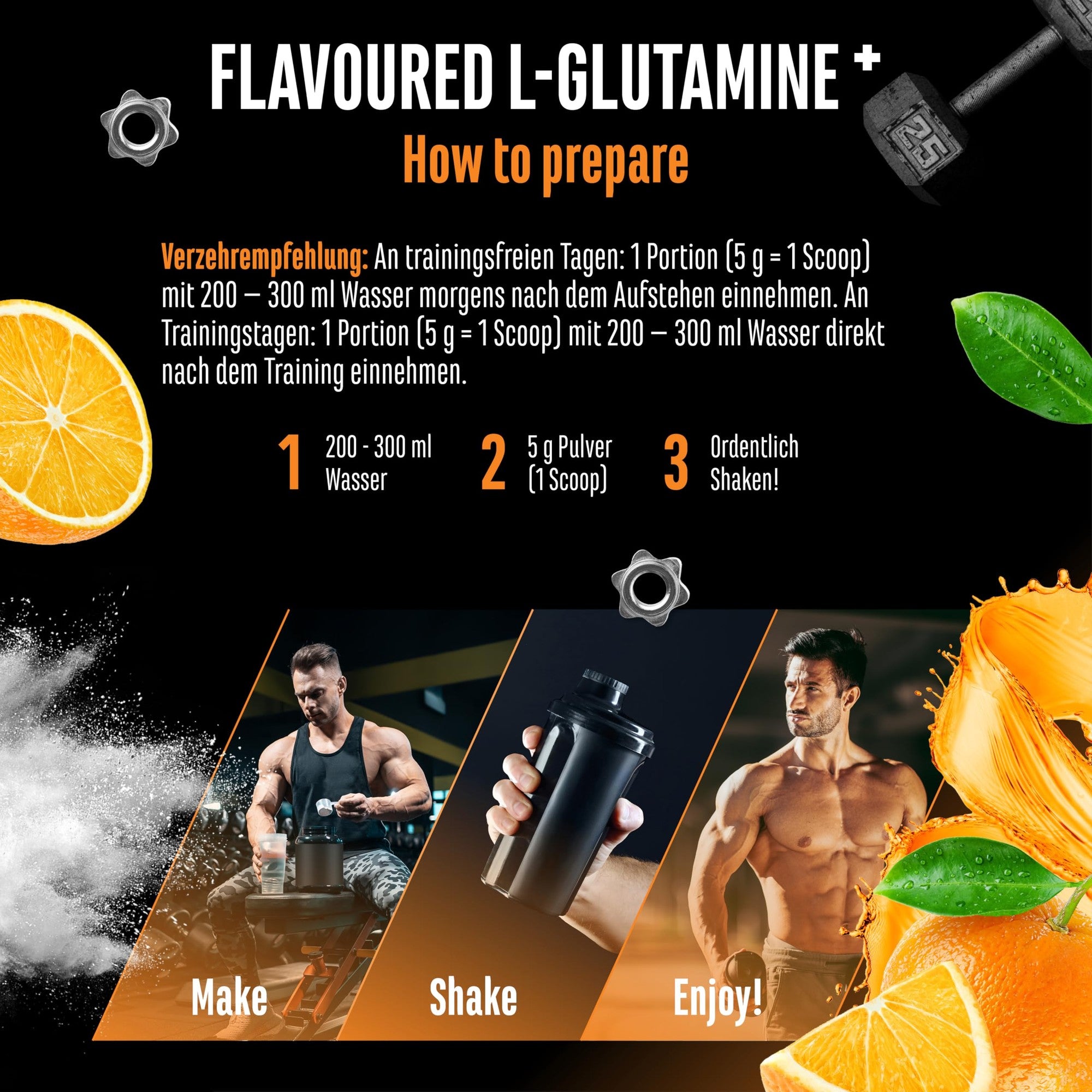 L-Glutamine Pulver 750g – Produktdetails