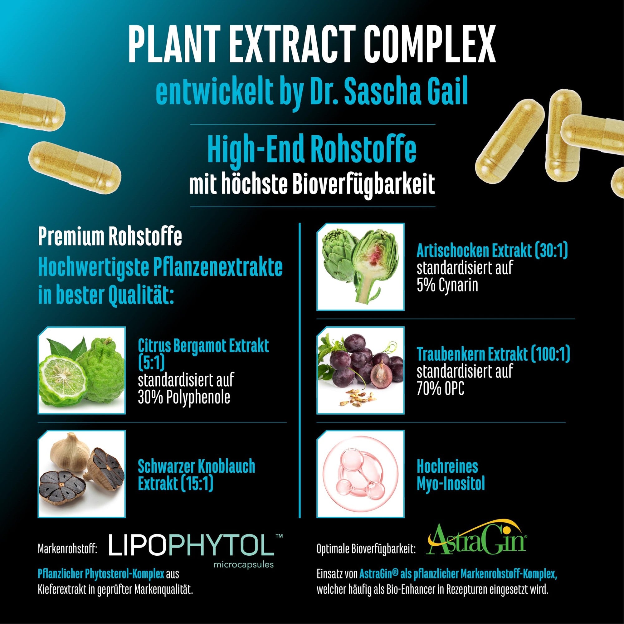 Cholesterol Control 180 Kapseln – Wirkstoffe & Dosierung