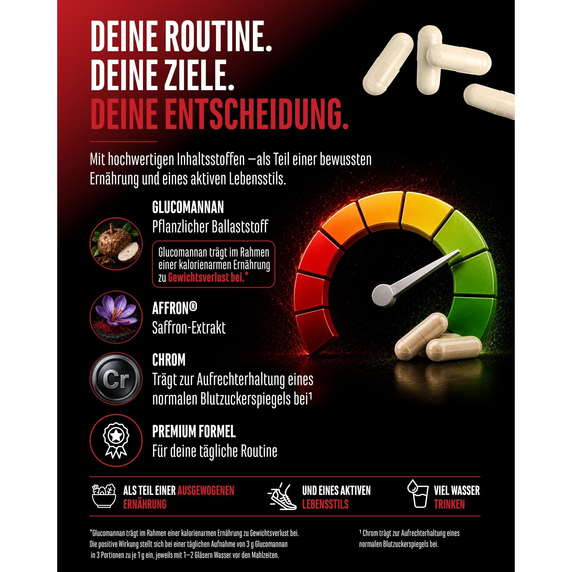 Crave Control 180 Kapseln - vegan & laborgeprüft