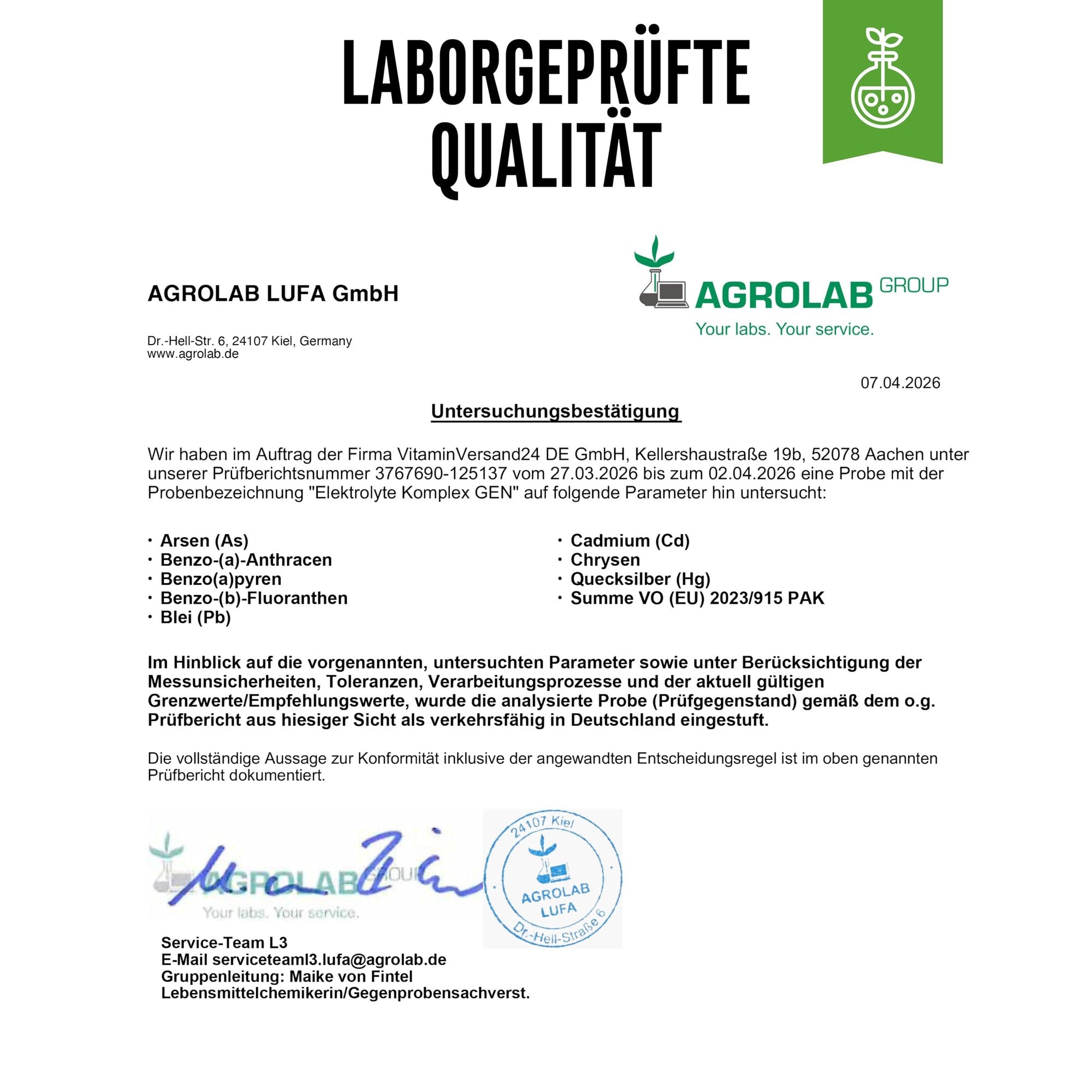 Elektrolyt Complex Plus 300 Kapseln – Produktdetails