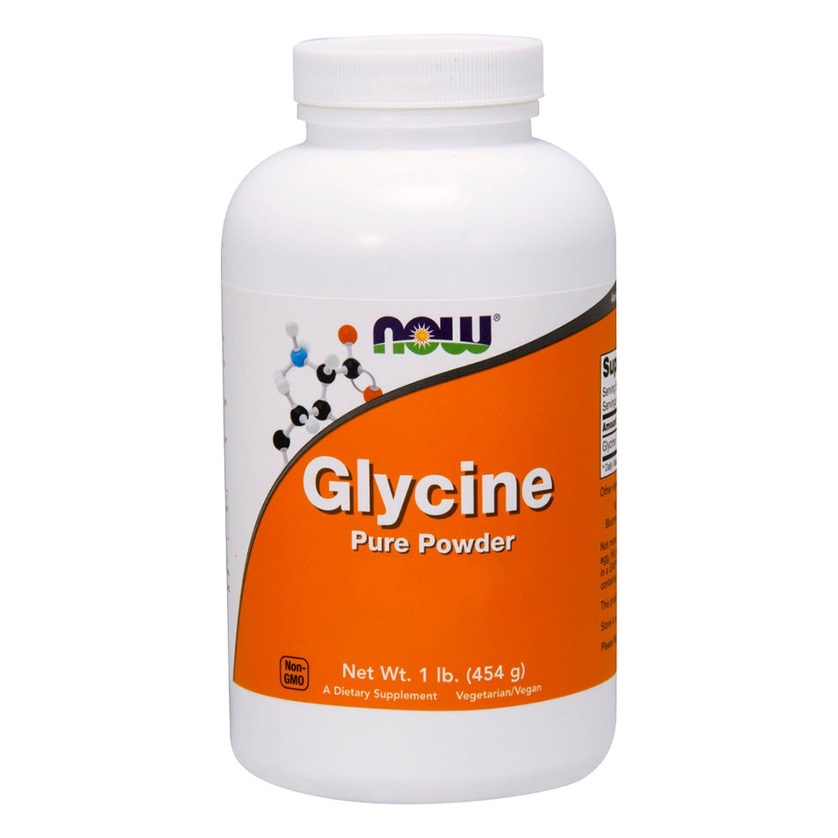 Glycin Pulver | 454 Gramm | NOW Foods