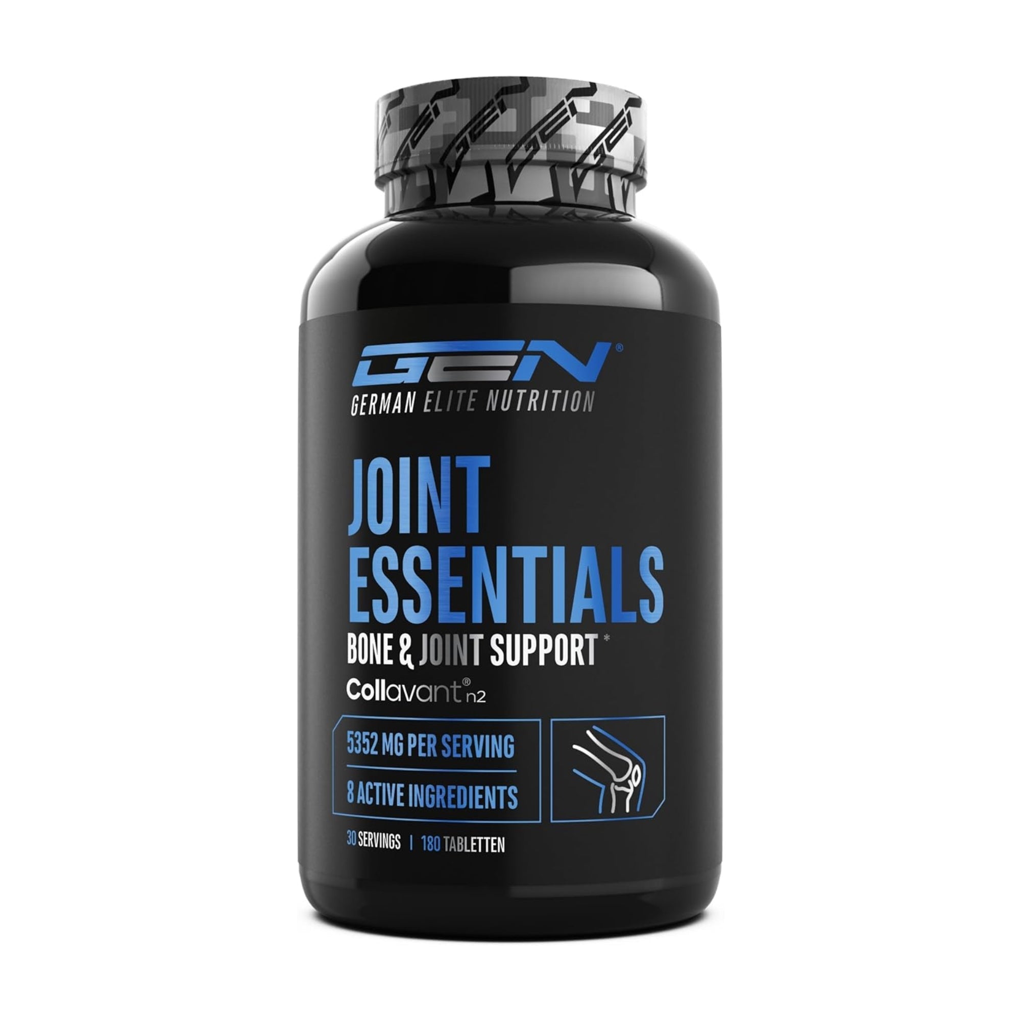 Joint Essentials Glucosamin, Chondroitin, MSM & Kollagen | 180 Tabletten | German Elite Nutrition