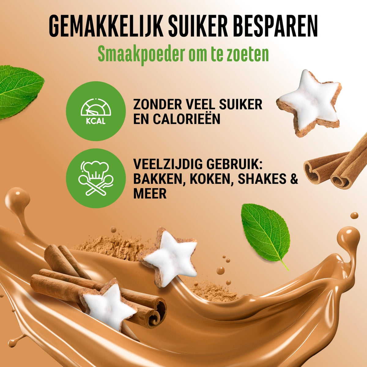 Flavor Craft Zimtstern Geschmackspulver | 250 g | Vit4ever