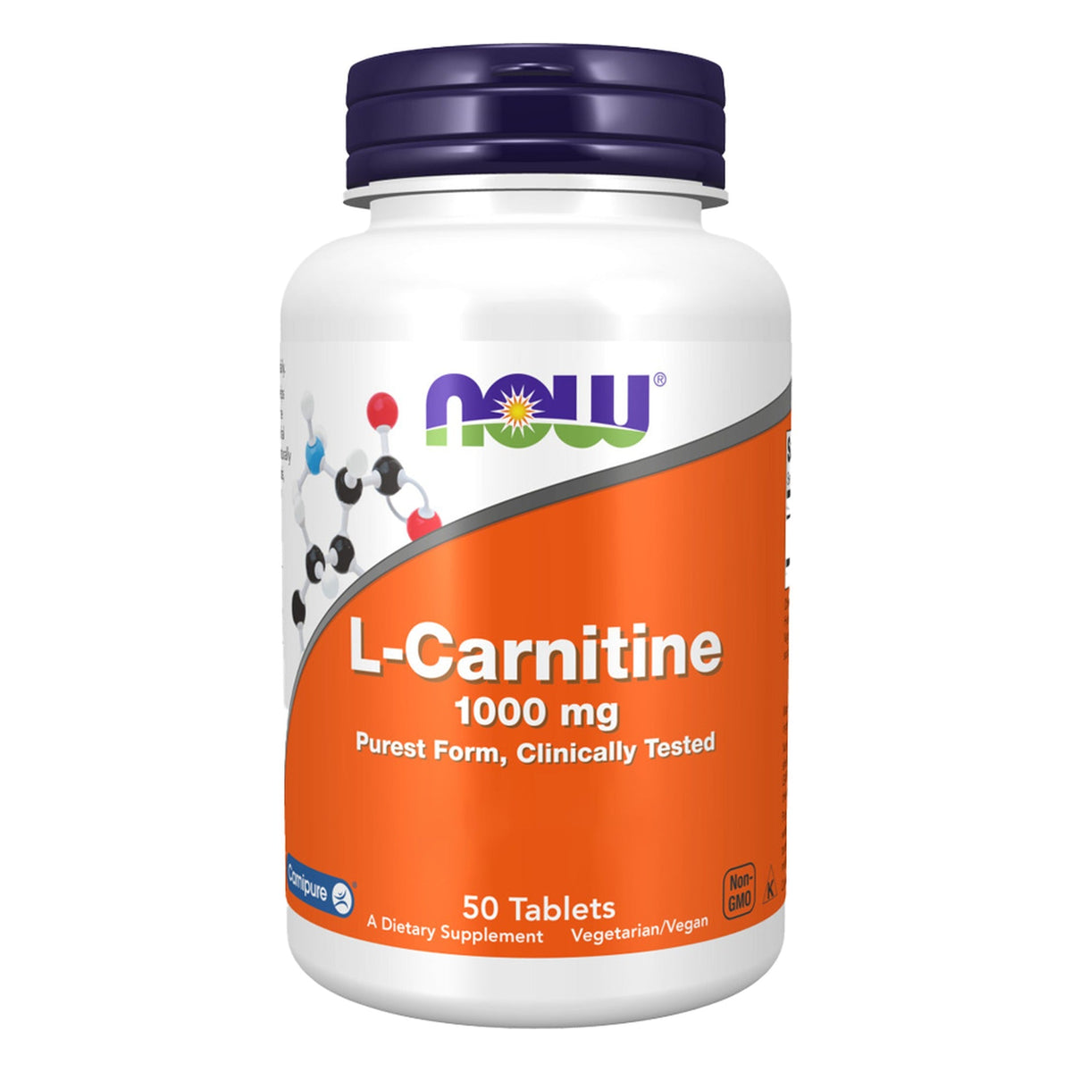 L-Carnitin 1000mg | 50 Tabletten | NOW Foods