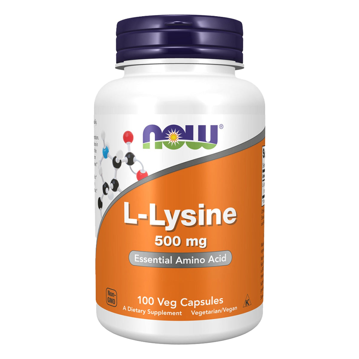 L-Lysin 500mg | 100 Kapseln | NOW Foods
